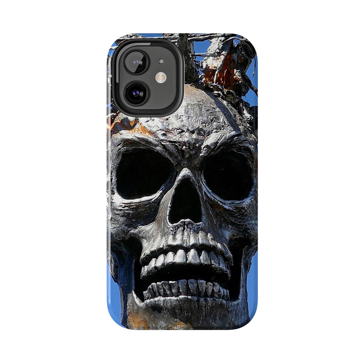 Skull Warrior Stare - Tough Phone Cases