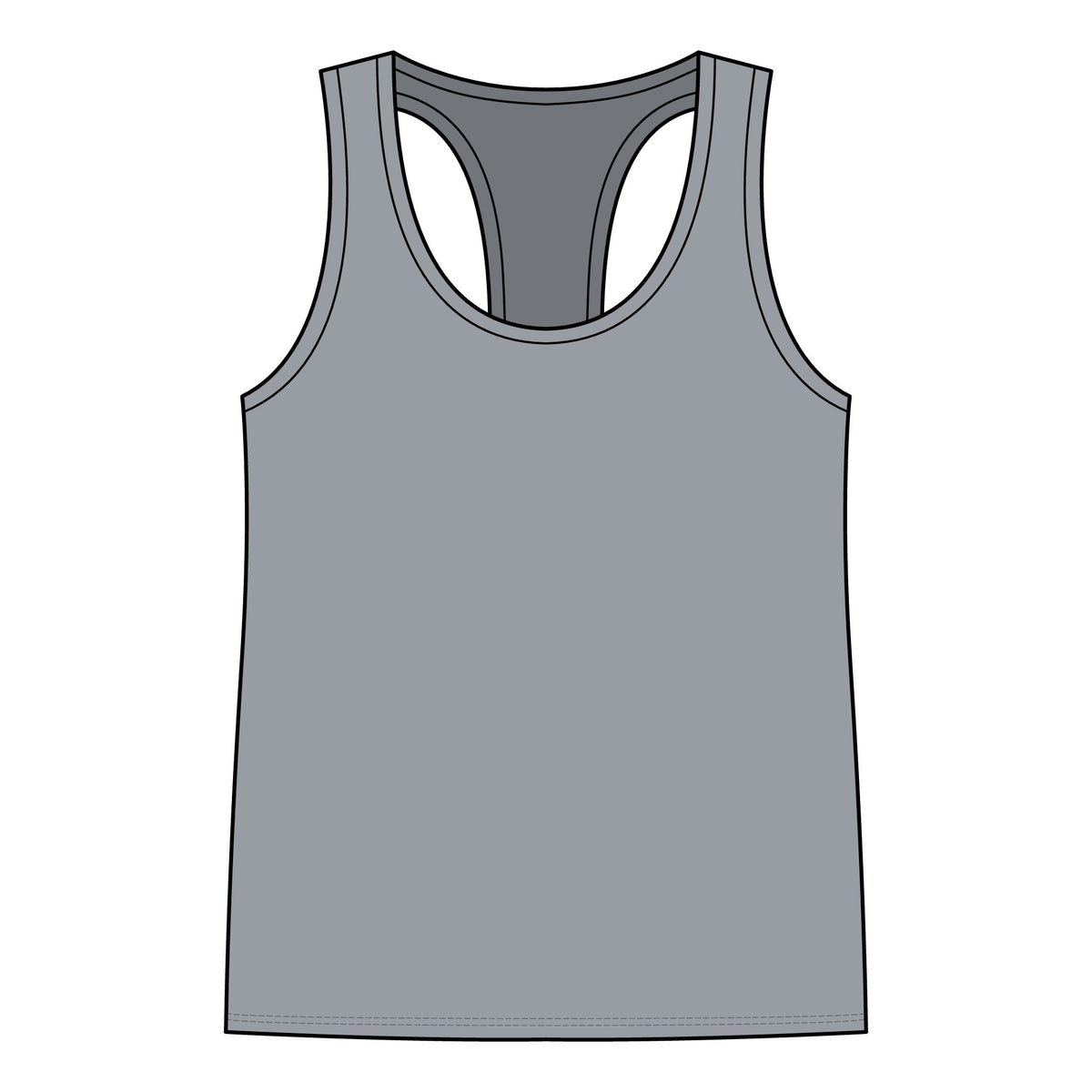 Great Throw - Women's Jersey Racerback Tank