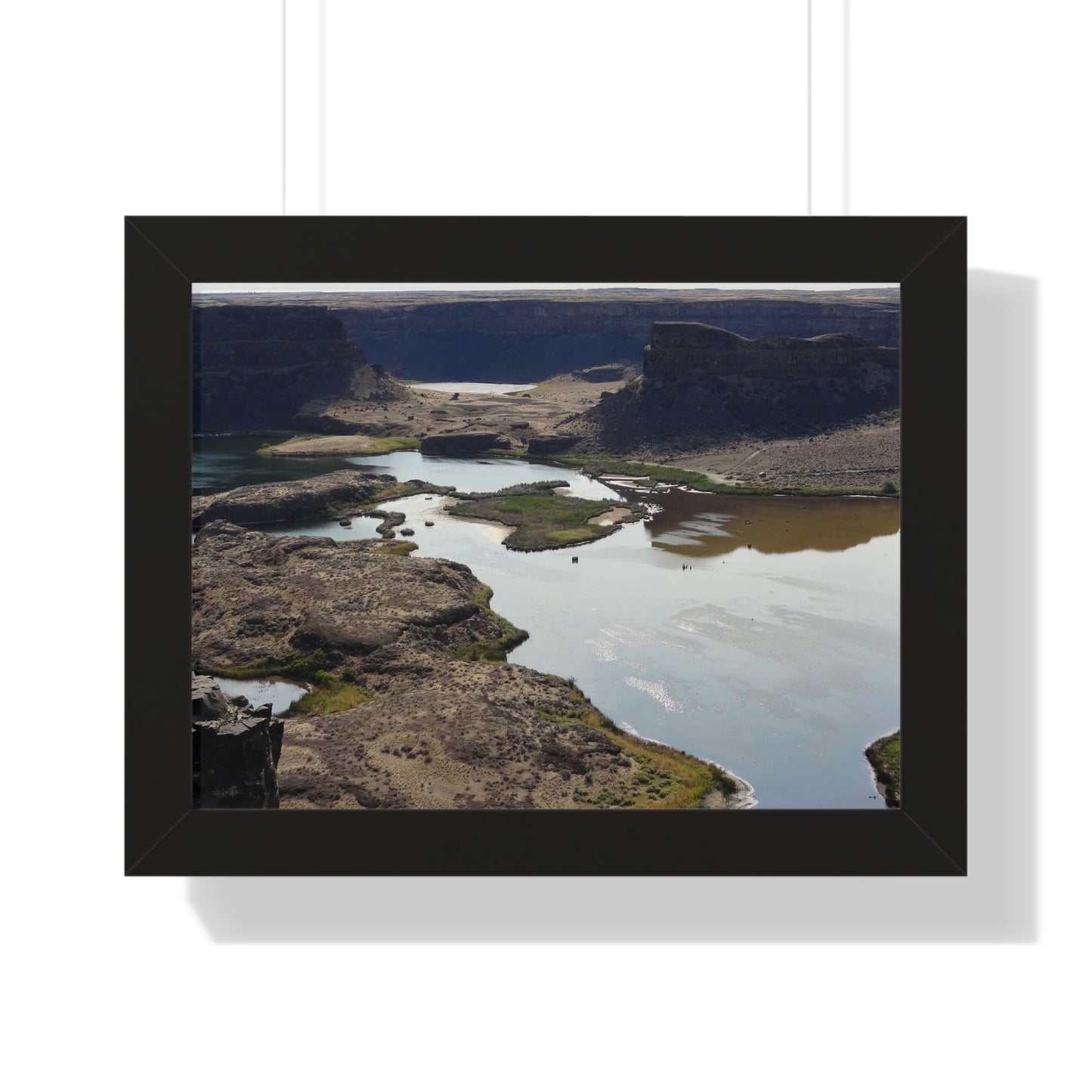 Reminisce of Ancient Thunder - Framed Horizontal Poster