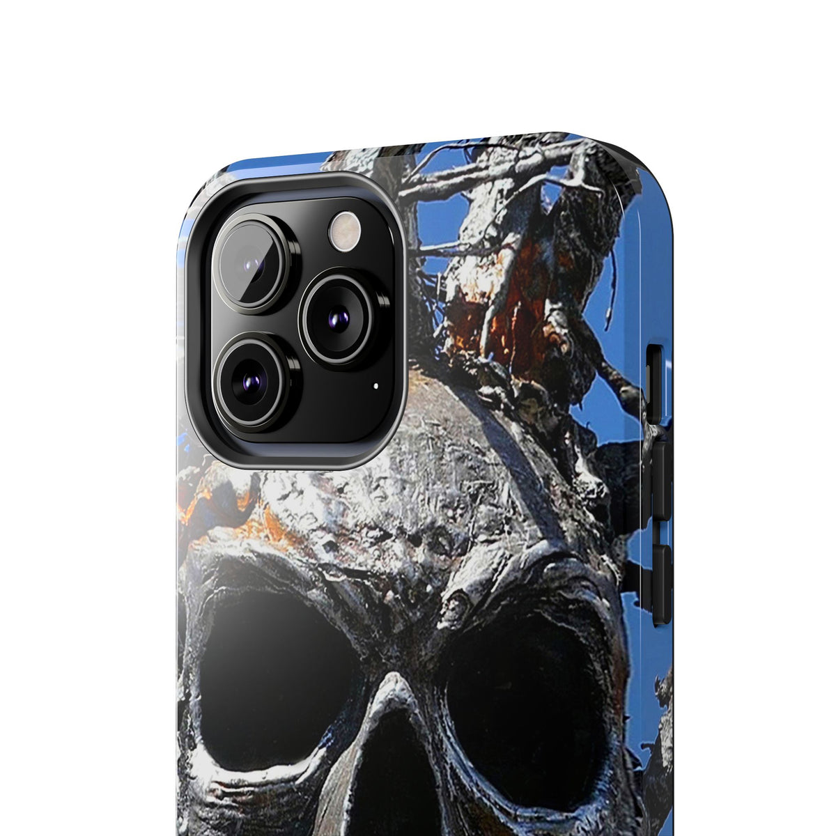 Skull Warrior Stare - Tough Phone Cases