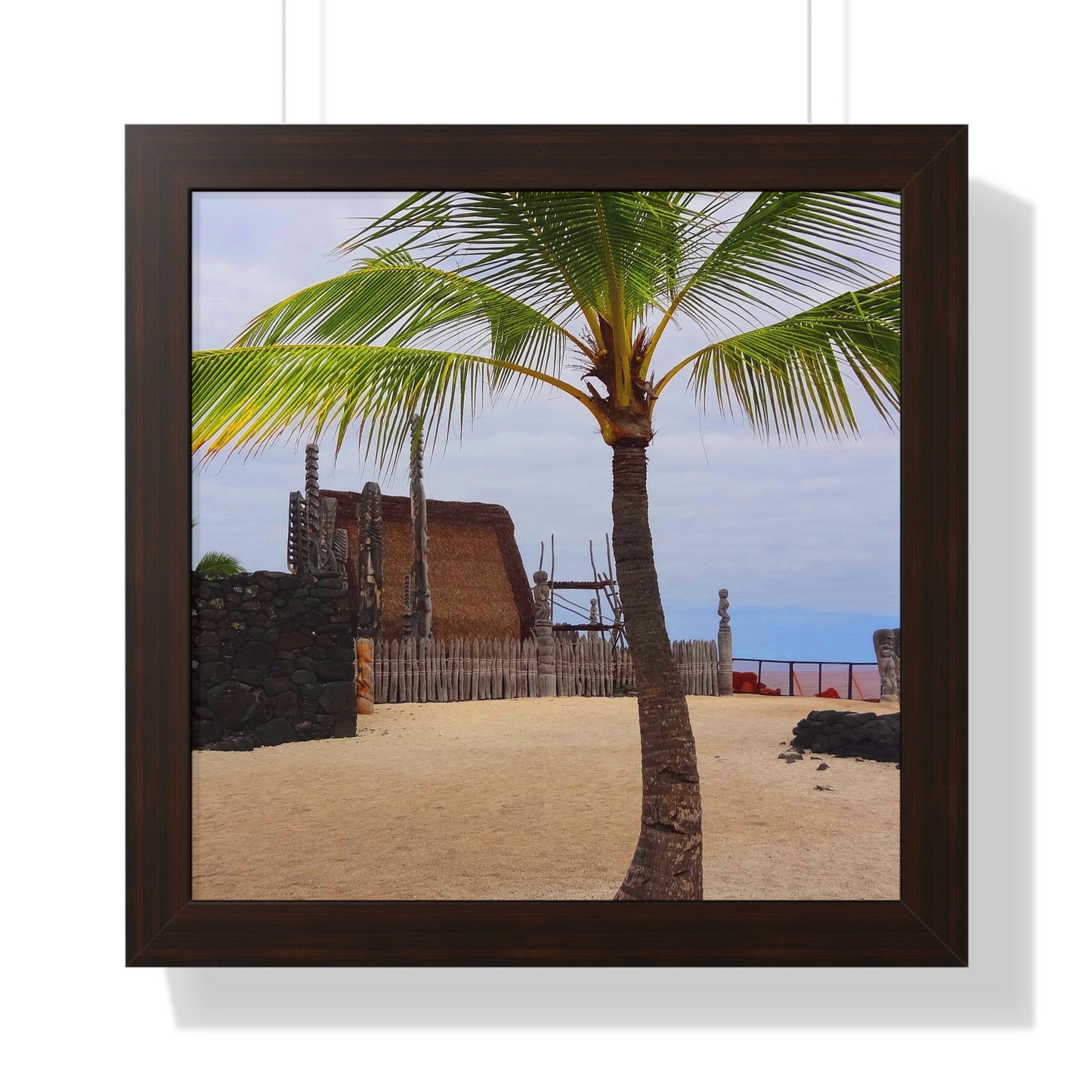 Florescence Hale O Keawe - Framed Vertical Poster