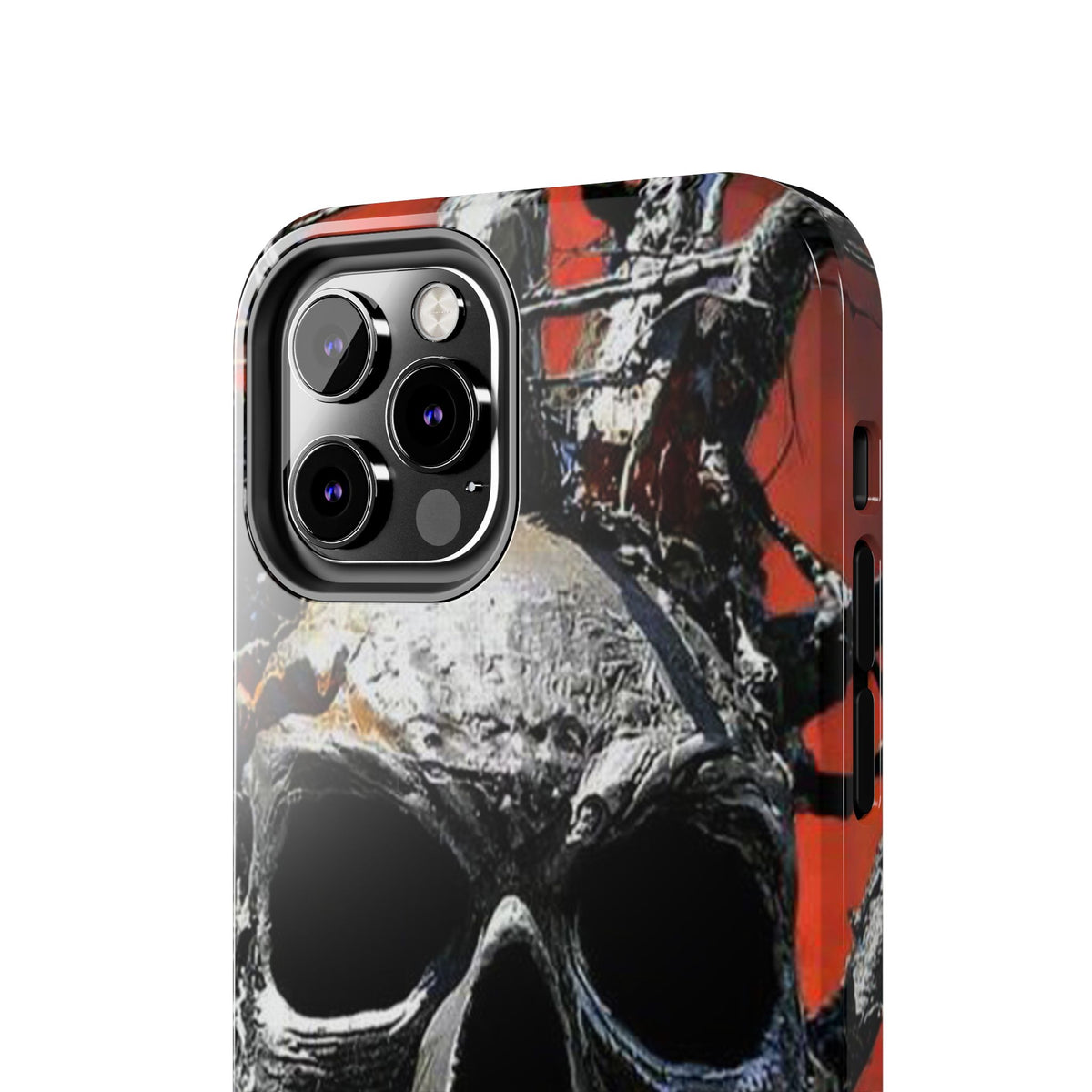 Skull Warrior Inferno Stare (v1) - Tough Phone Cases