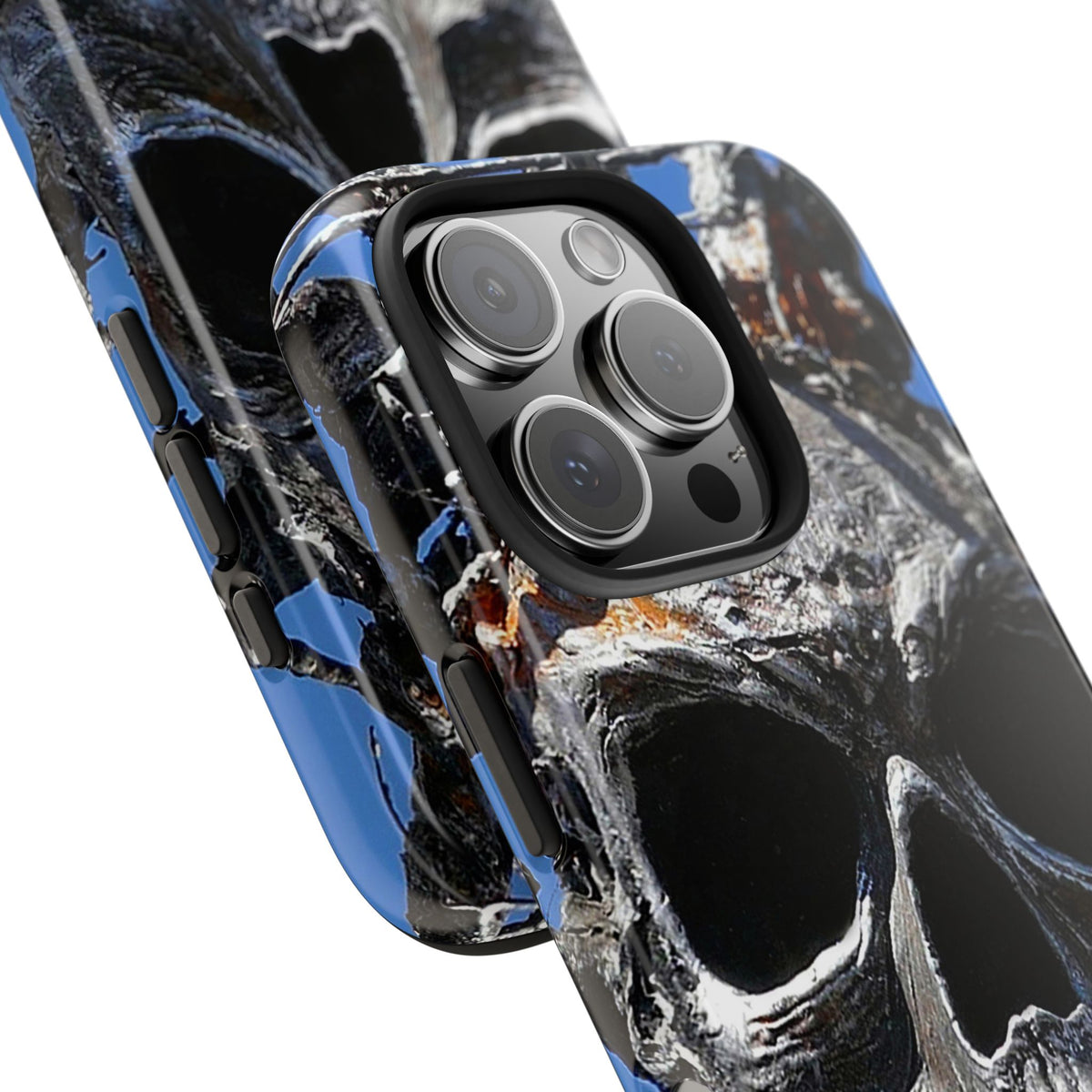 Skull Warrior Stare - Tough Phone Cases