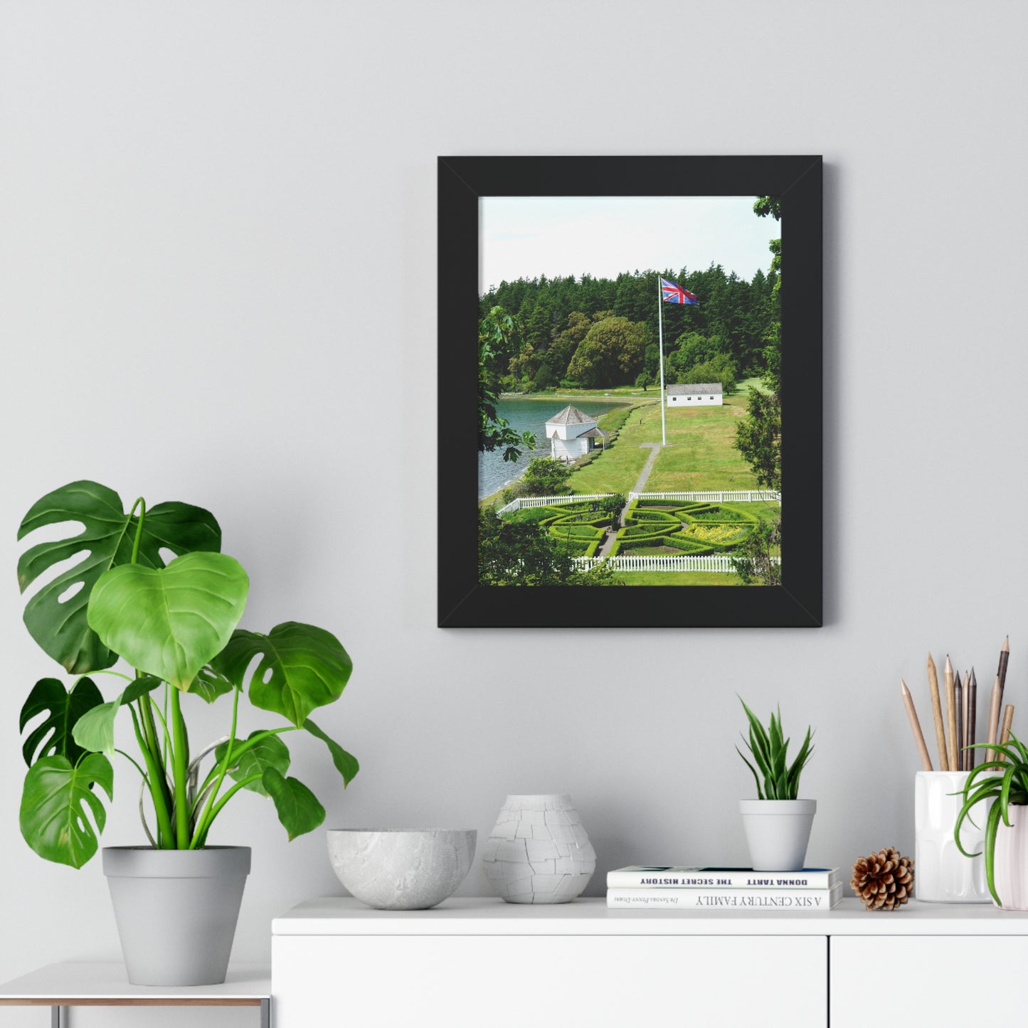 Magnificent Grandiose Views - Framed Vertical Poster