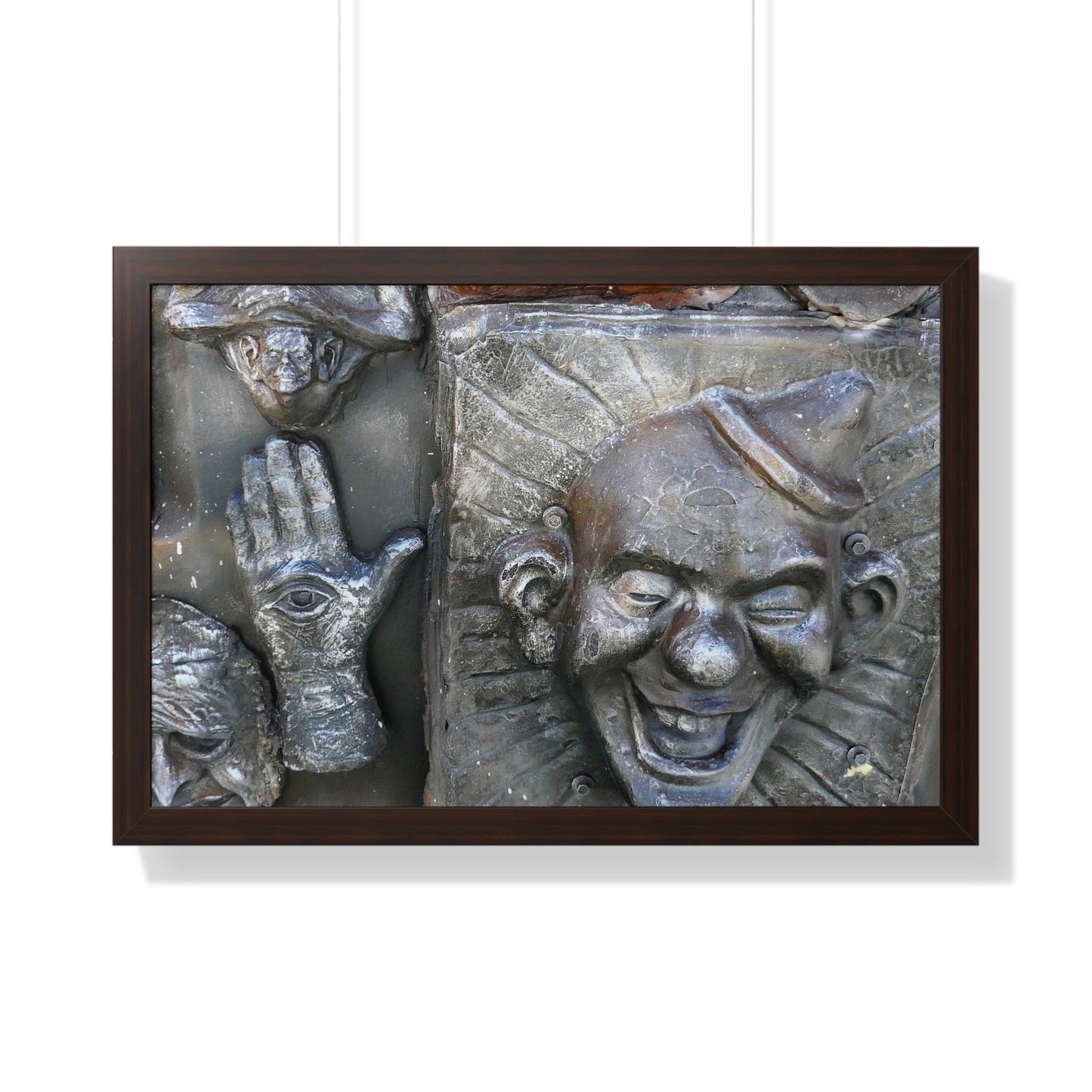 Cosmic Laughter - Framed Horizontal Poster