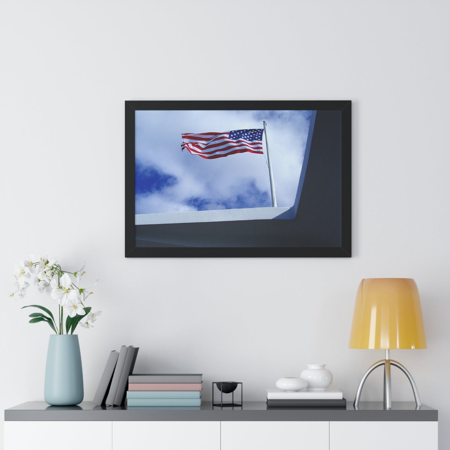 In Solemn Remembrance - Framed Horizontal Poster