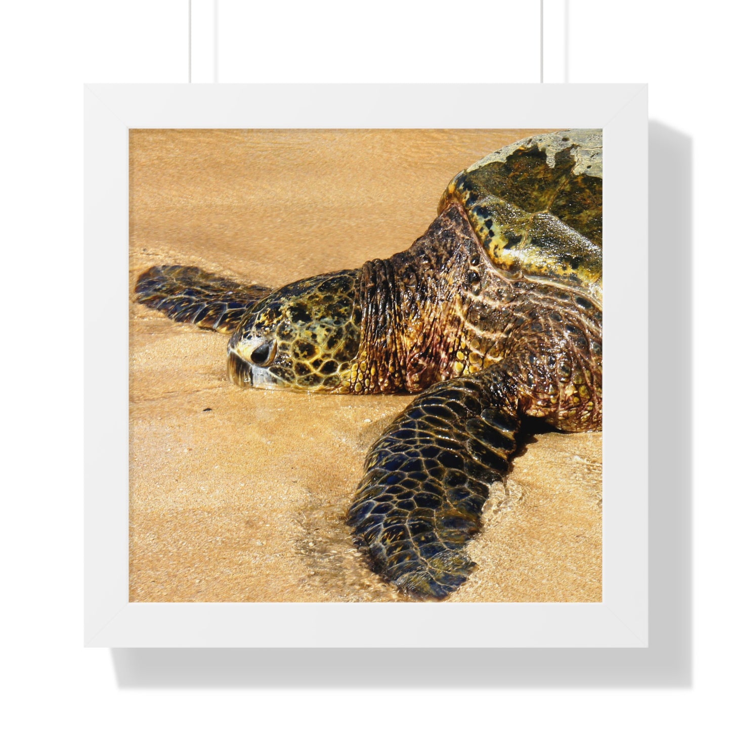 Glistening Journey - Framed Vertical Poster