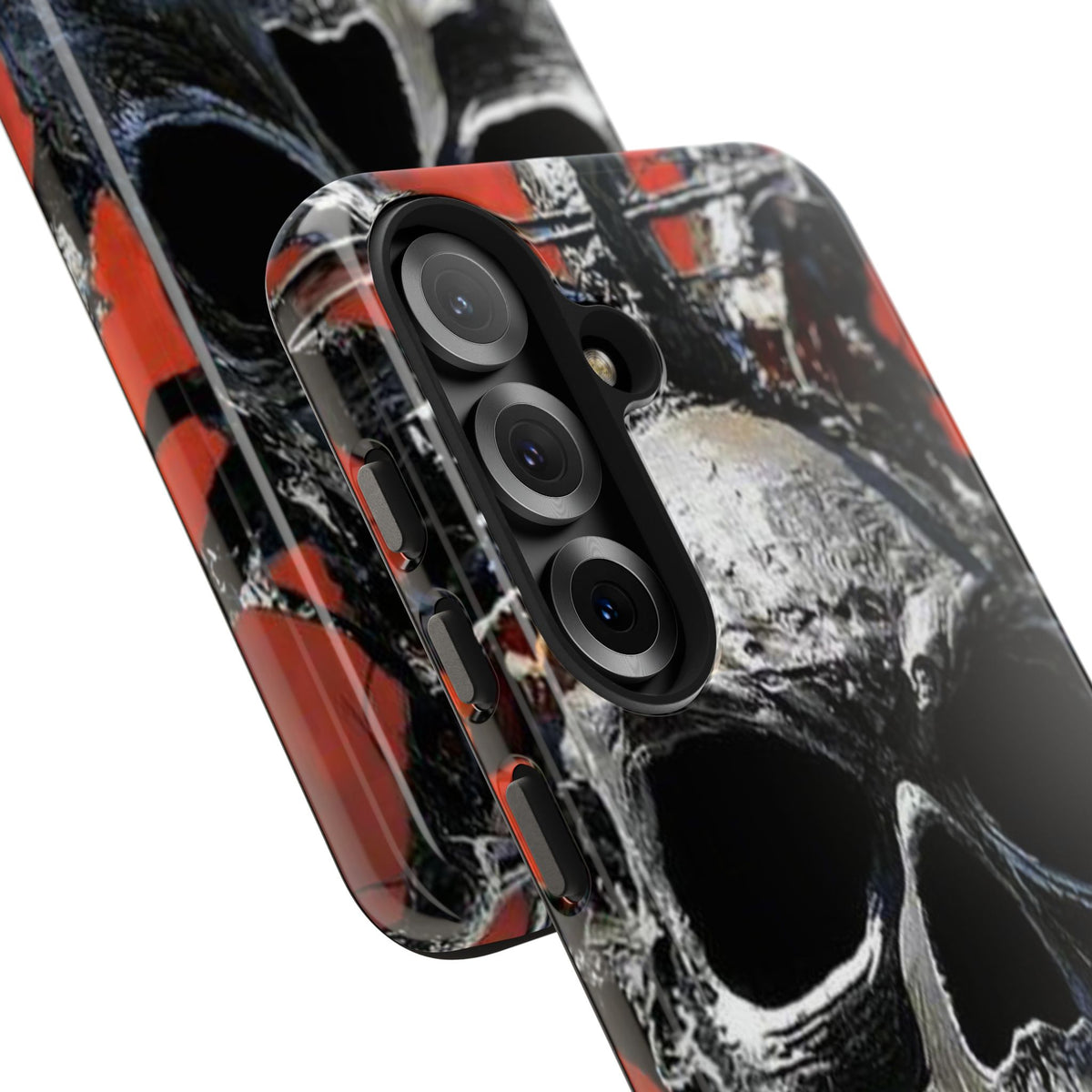 Skull Warrior Inferno Stare (v1) - Tough Phone Cases