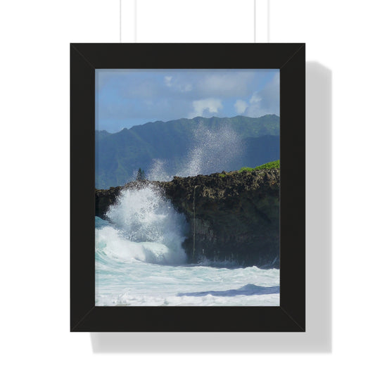 Rockin Surfer's Rope - Framed Vertical Poster
