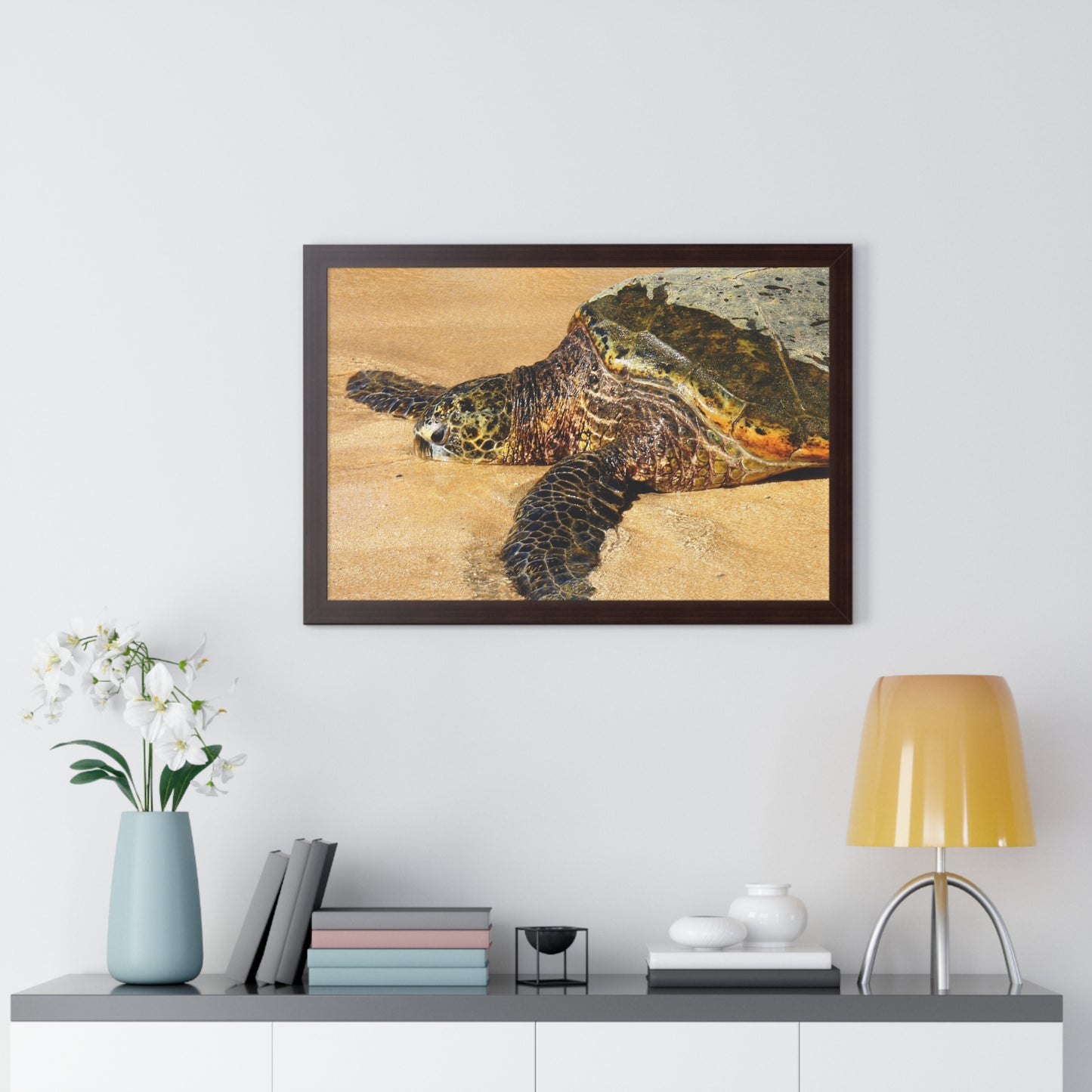 Glistening Journey - Framed Horizontal Poster