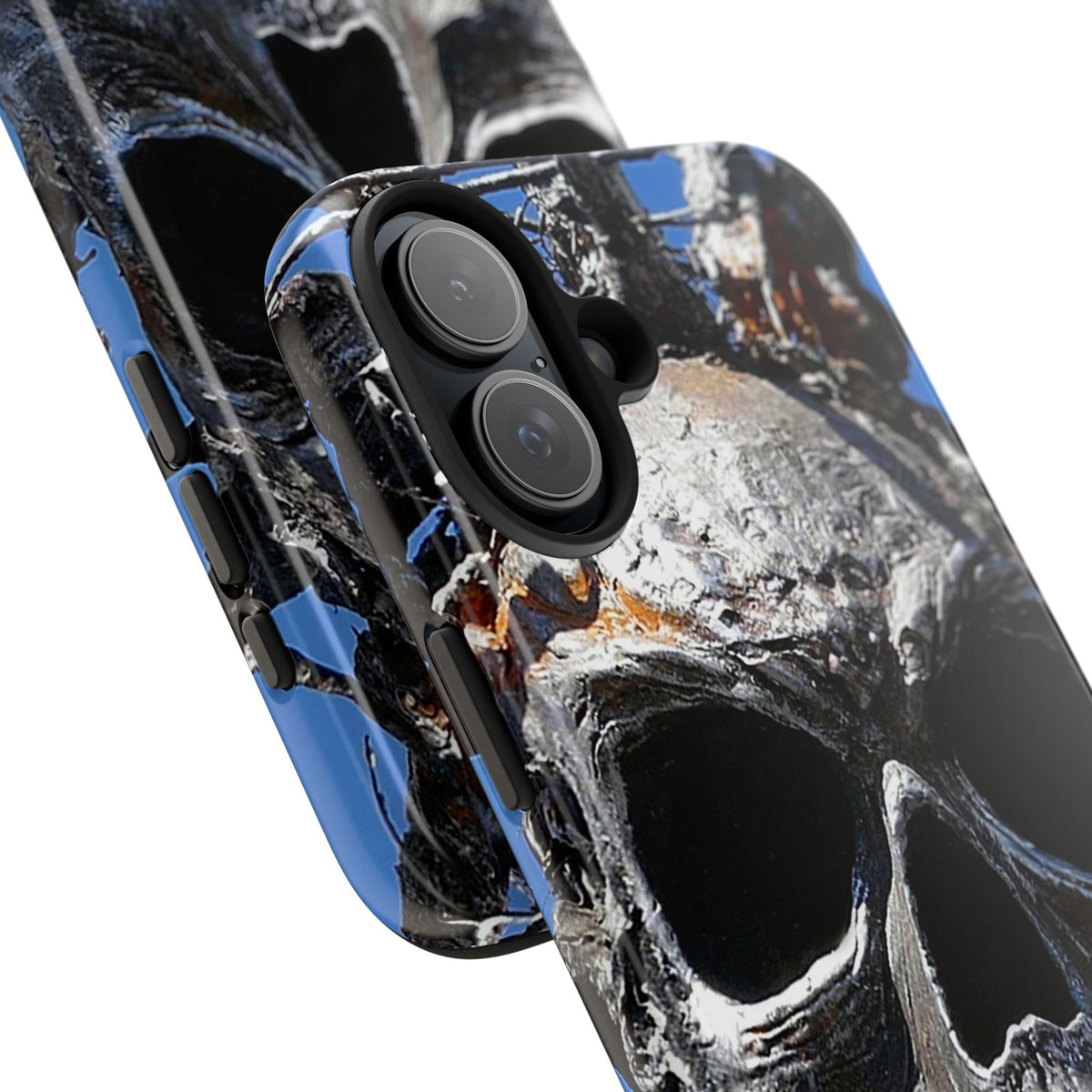 Skull Warrior Stare - Tough Phone Cases