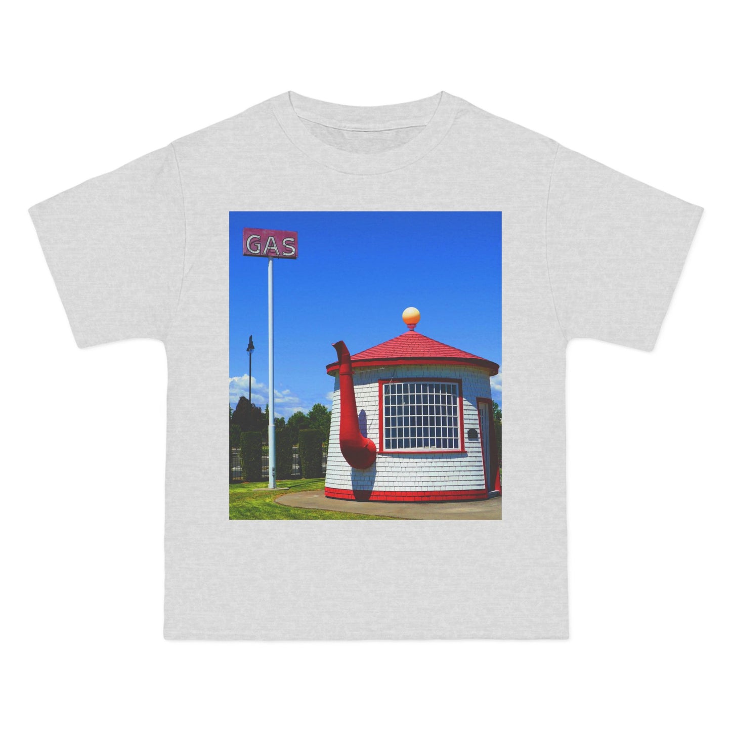 Historic Teapot Dome Service Station - Beefy-T Short-Sleeve T-Shirt