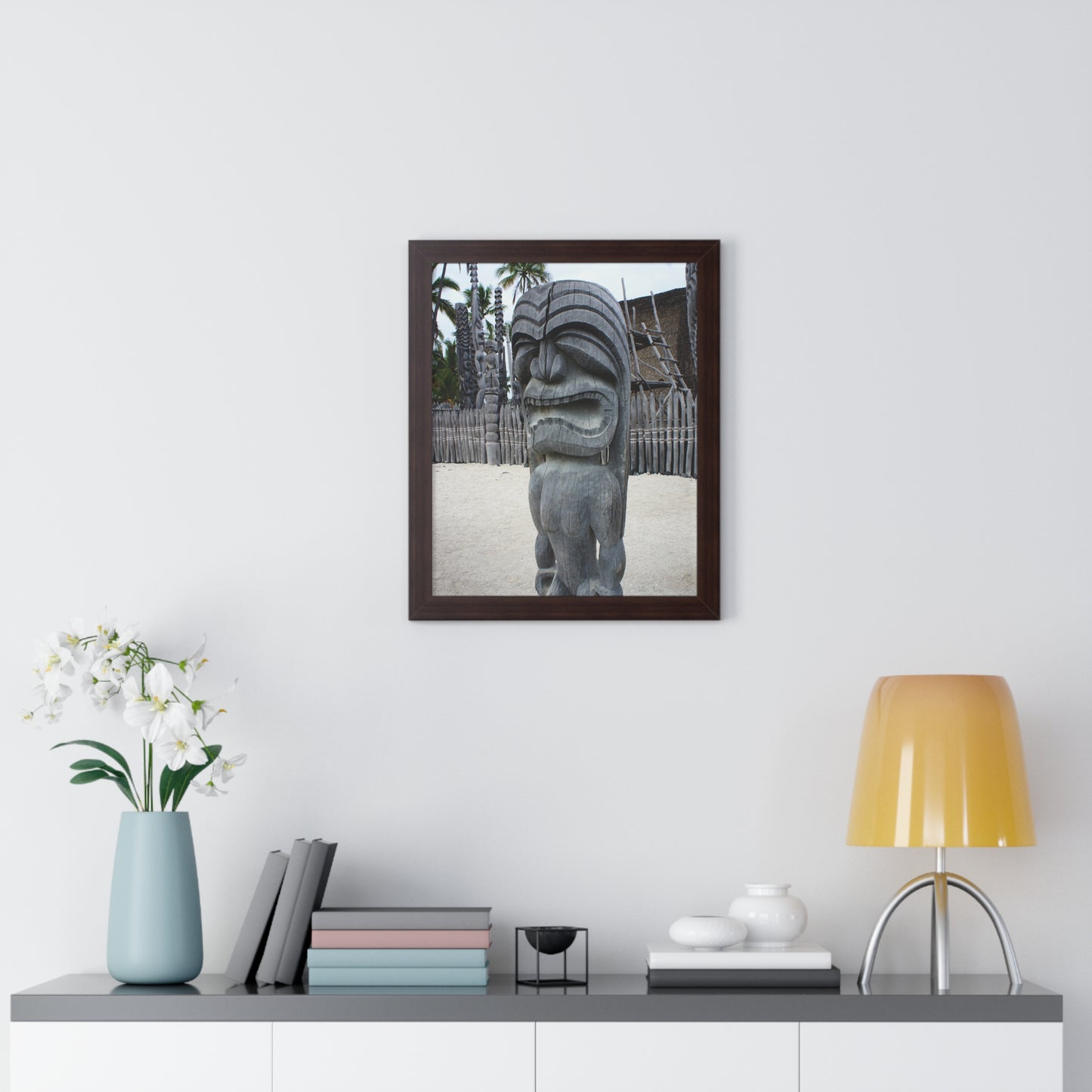 Fierce Guardian - Framed Vertical Poster