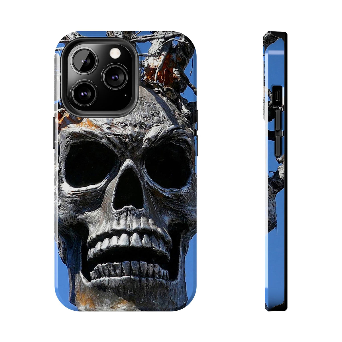Skull Warrior Stare - Tough Phone Cases