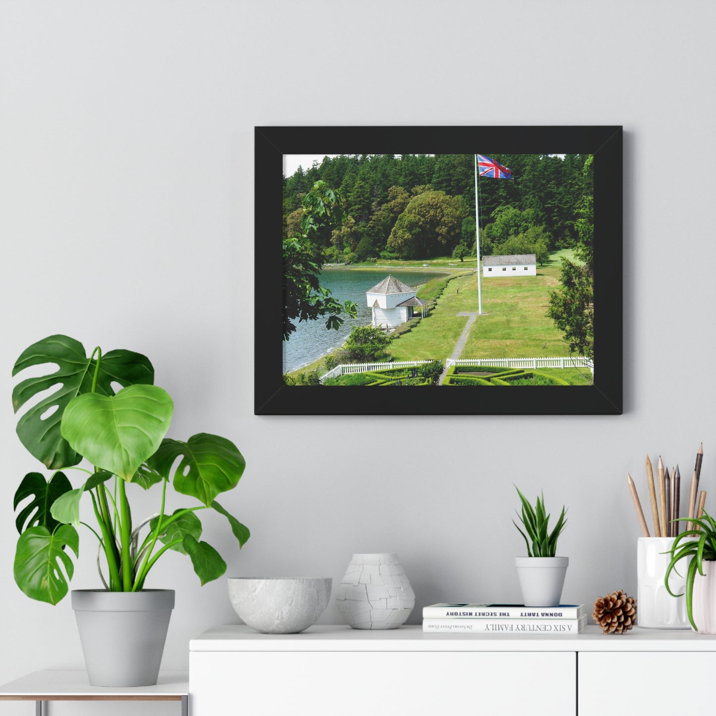 Magnificent Grandiose Views - Framed Horizontal Poster