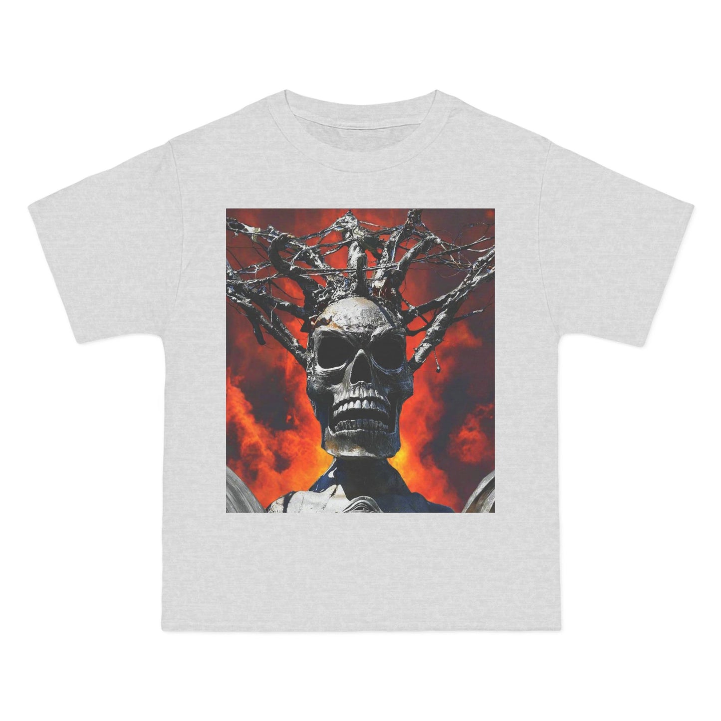 Skull Warrior Inferno Stare - Beefy-T®  Short-Sleeve T-Shirt