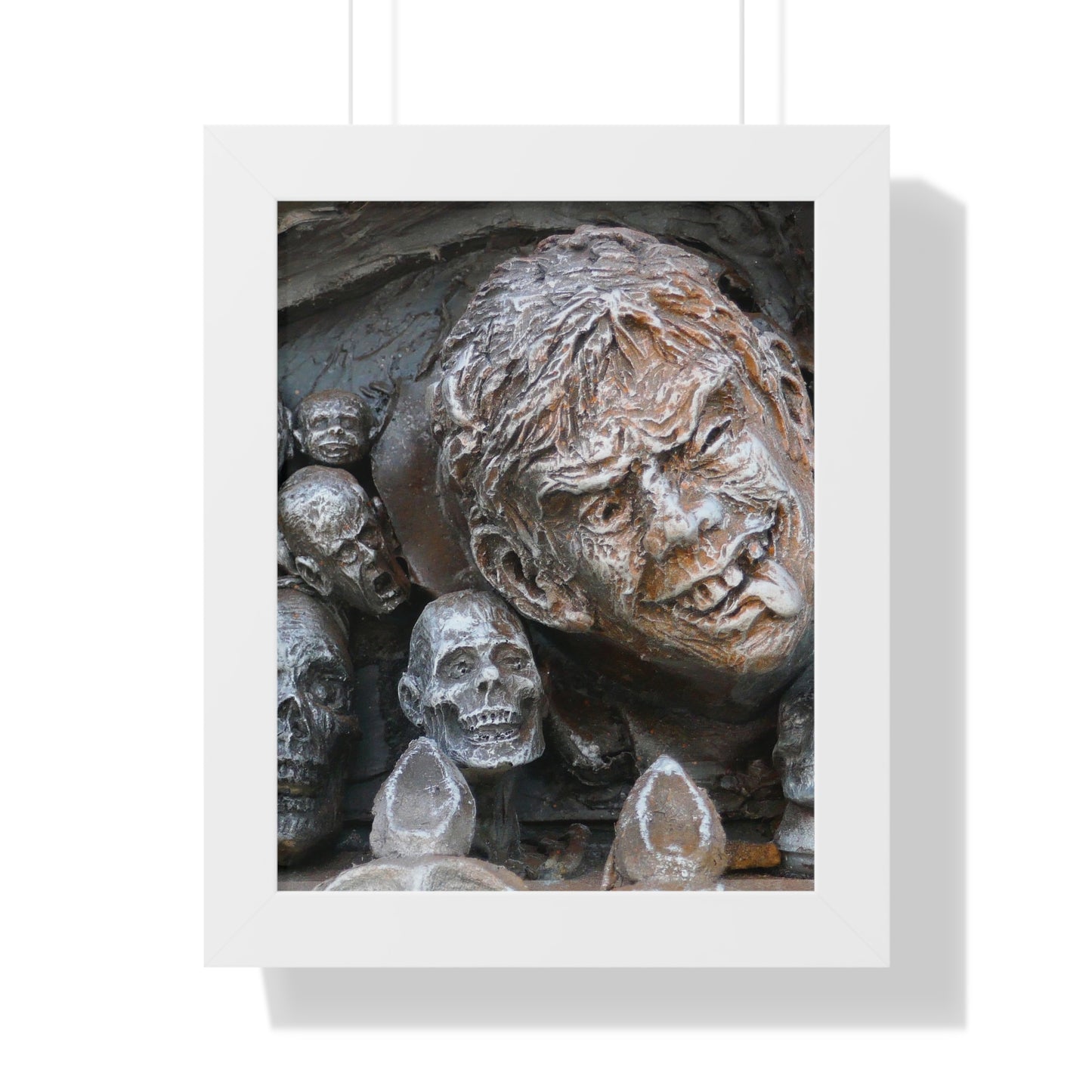 Waiting for the King - Framed Vertical Poster