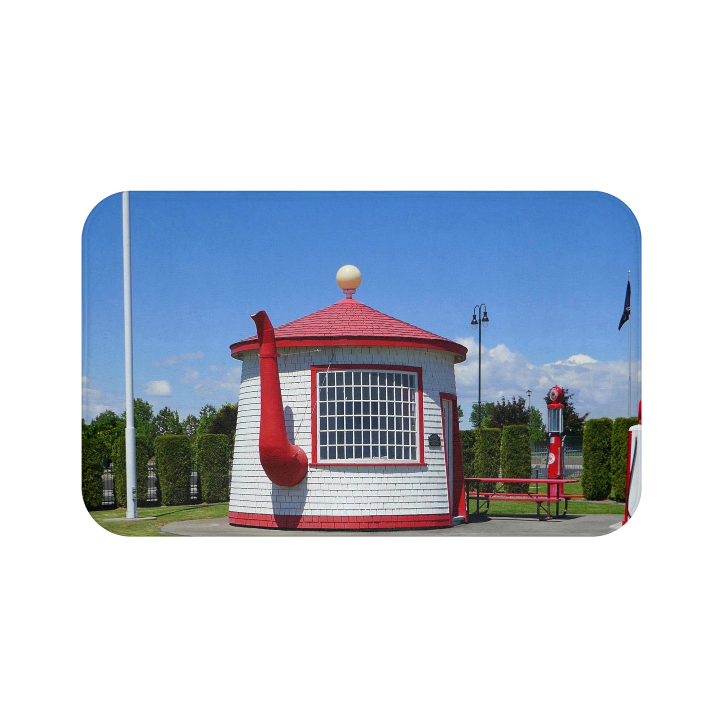 Homage to the Bygone Era - Microfiber Bath Mat