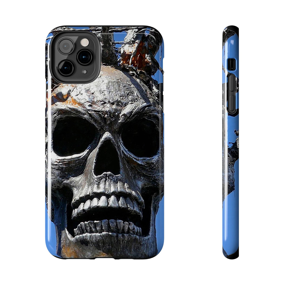 Skull Warrior Stare - Tough Phone Cases