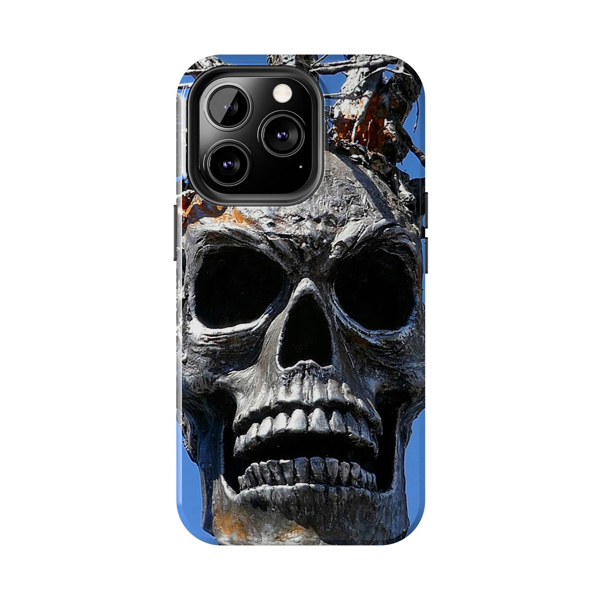 Skull Warrior Stare - Tough Phone Cases