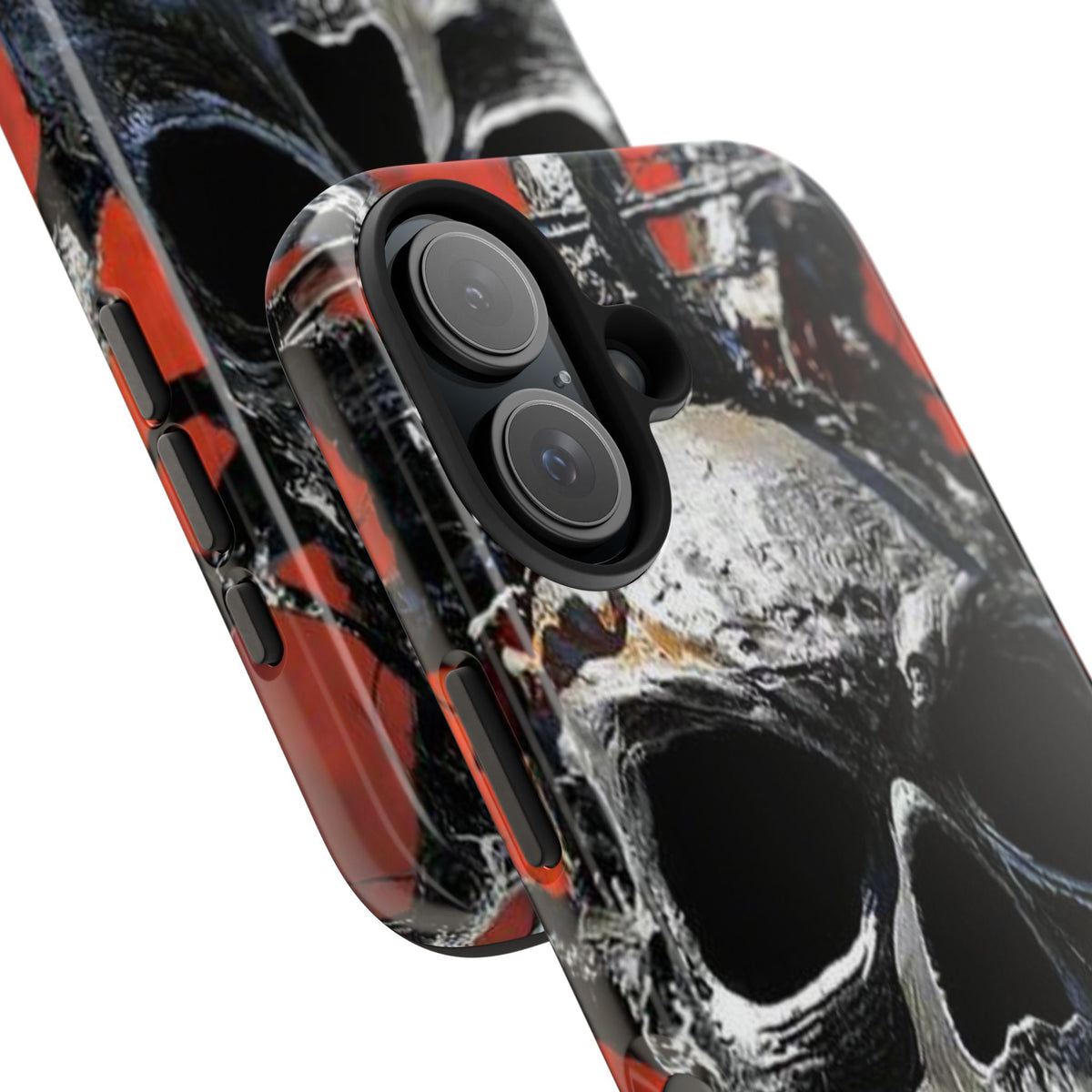 Skull Warrior Inferno Stare (v1) - Tough Phone Cases