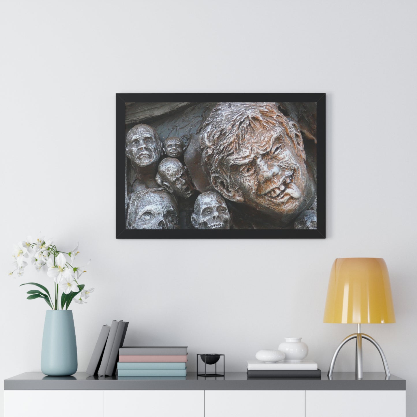 Waiting for the King - Framed Horizontal Poster