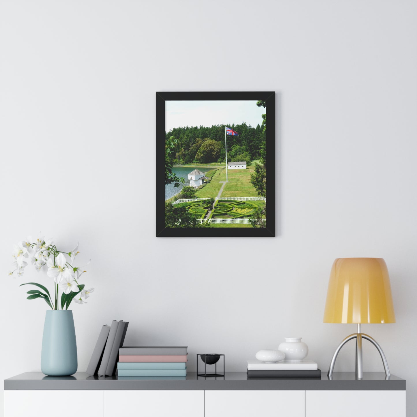 Magnificent Grandiose Views - Framed Vertical Poster