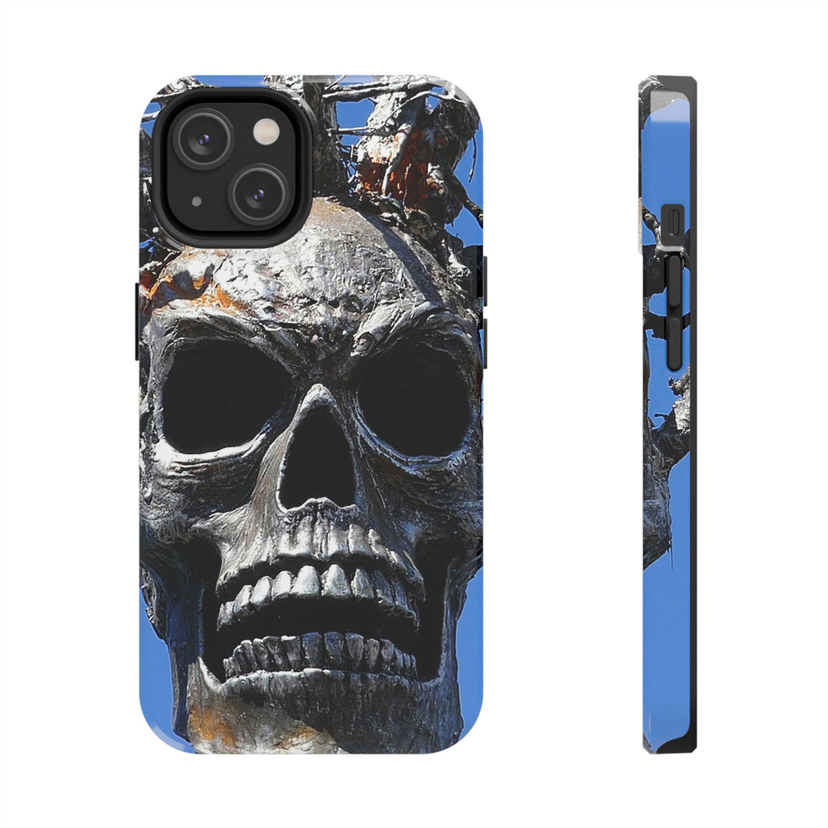 Skull Warrior Stare - Tough Phone Cases