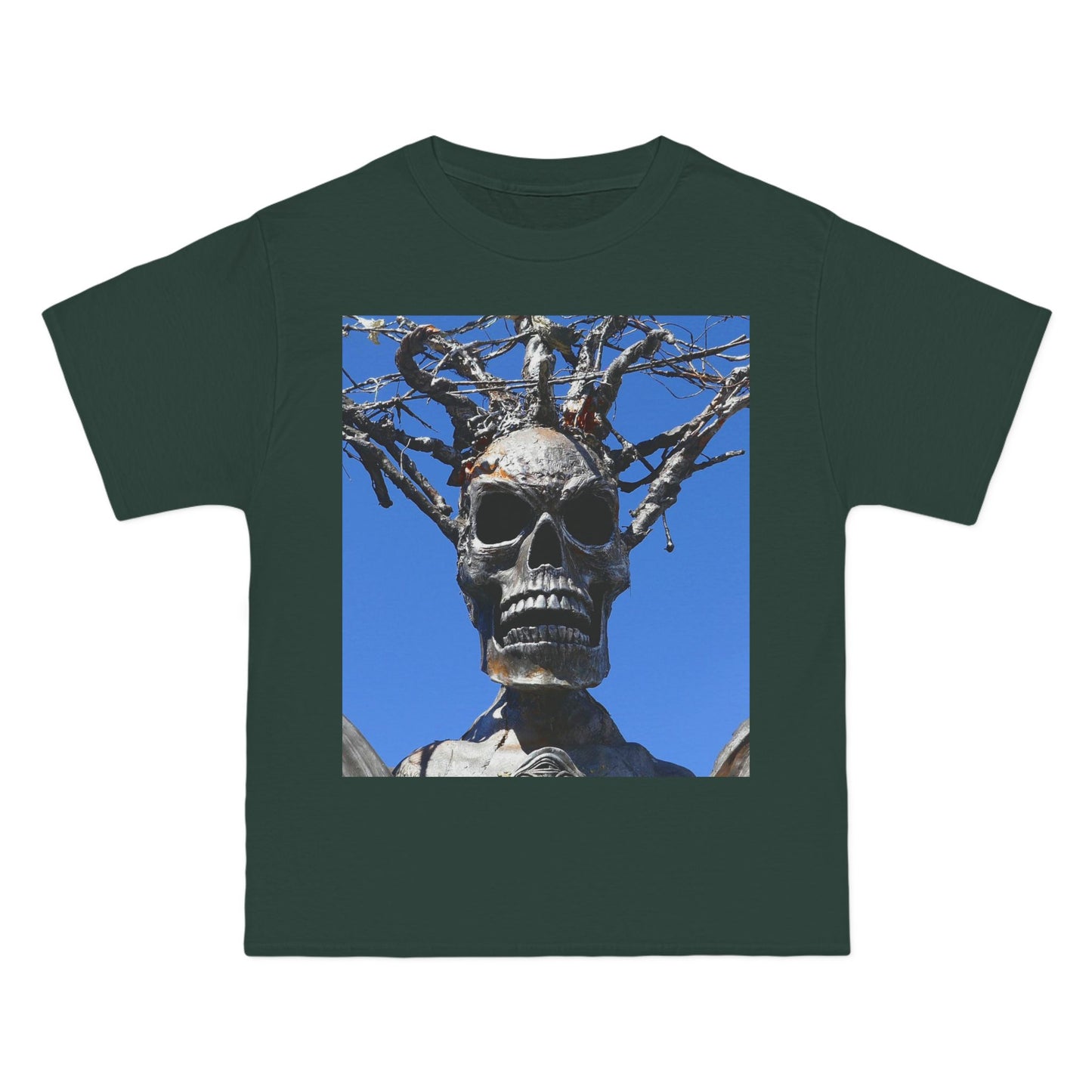 Skull Warrior Stare - Beefy-T  Short-Sleeve T-Shirt