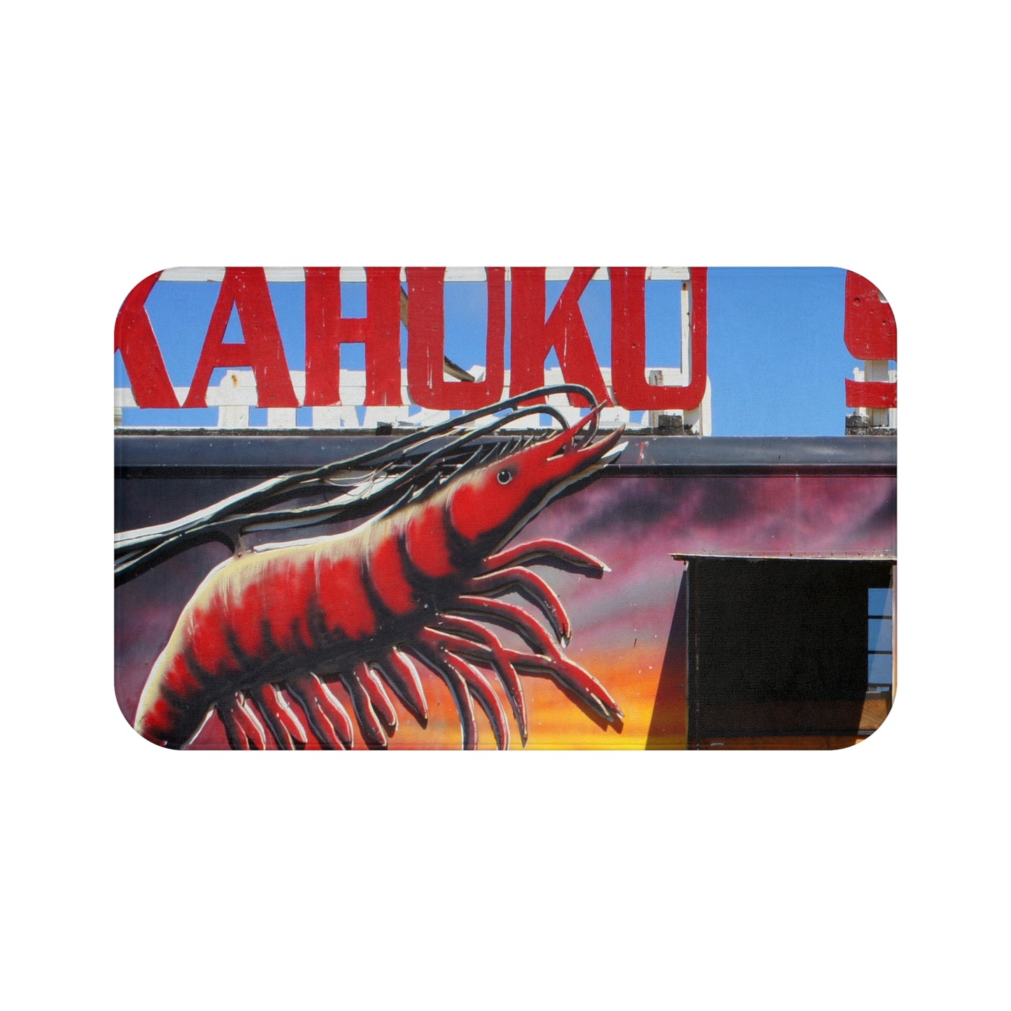 Kahuku Kai -  Microfiber Bath Mat - Fry1Productions