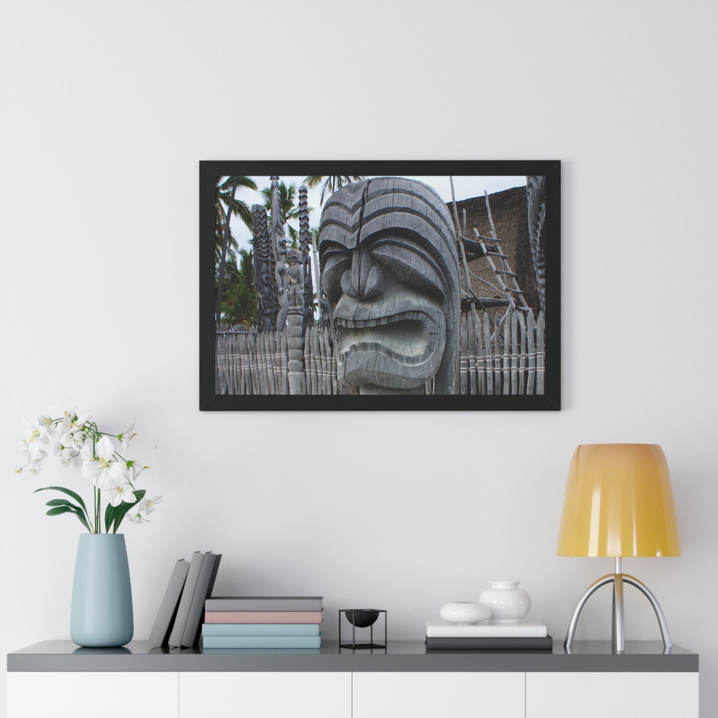Fierce Guardian - Framed Horizontal Poster