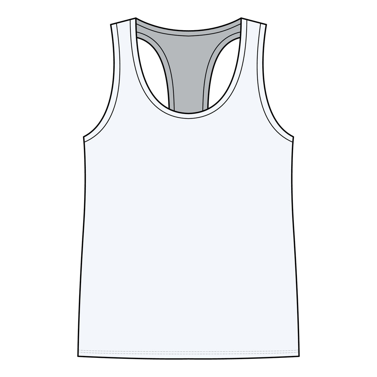 Great Throw - Women's Jersey Racerback Tank