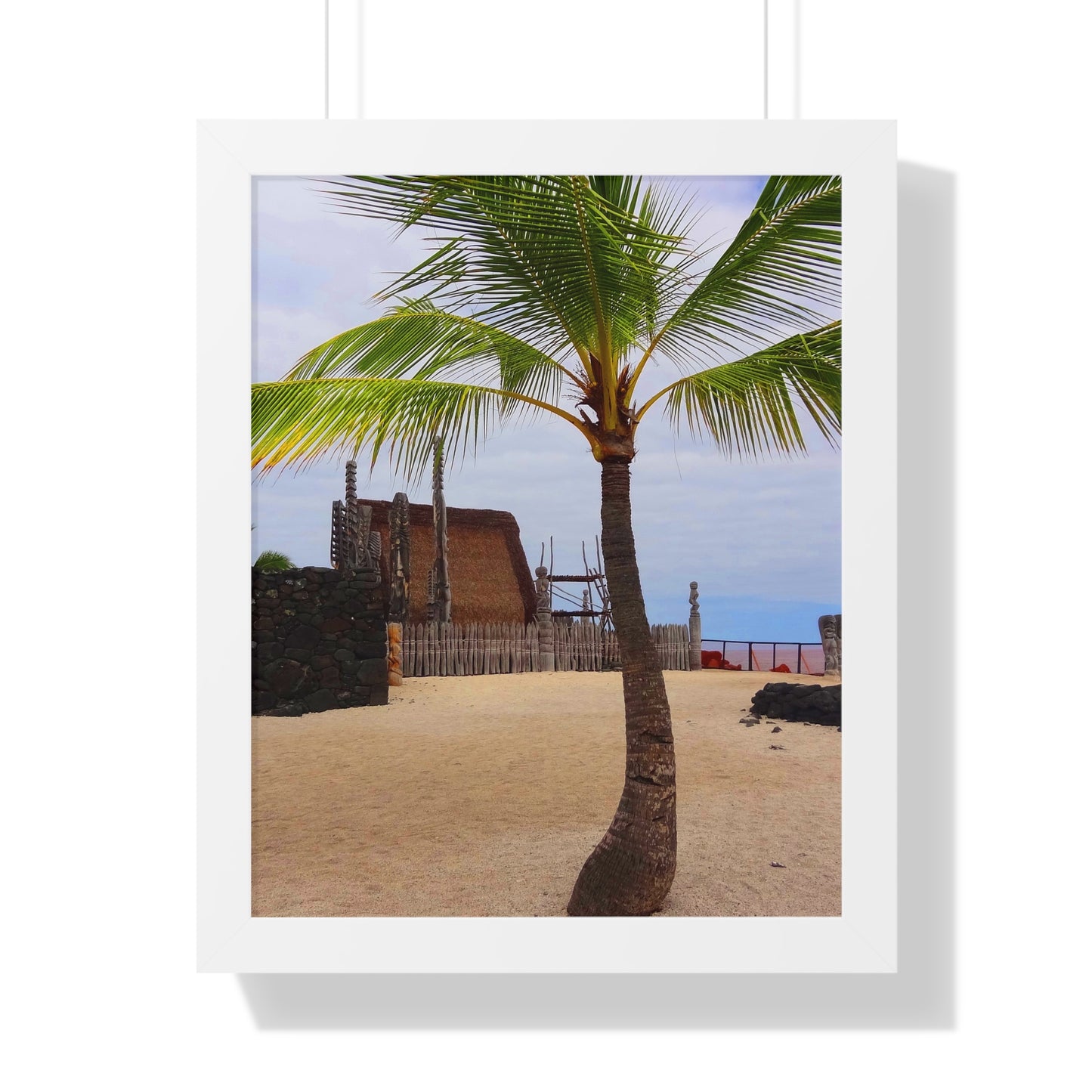 Florescence Hale O Keawe - Framed Vertical Poster