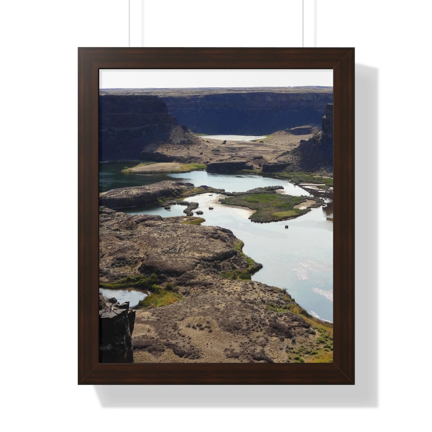 Reminisce of Ancient Thunder - Framed Vertical Poster