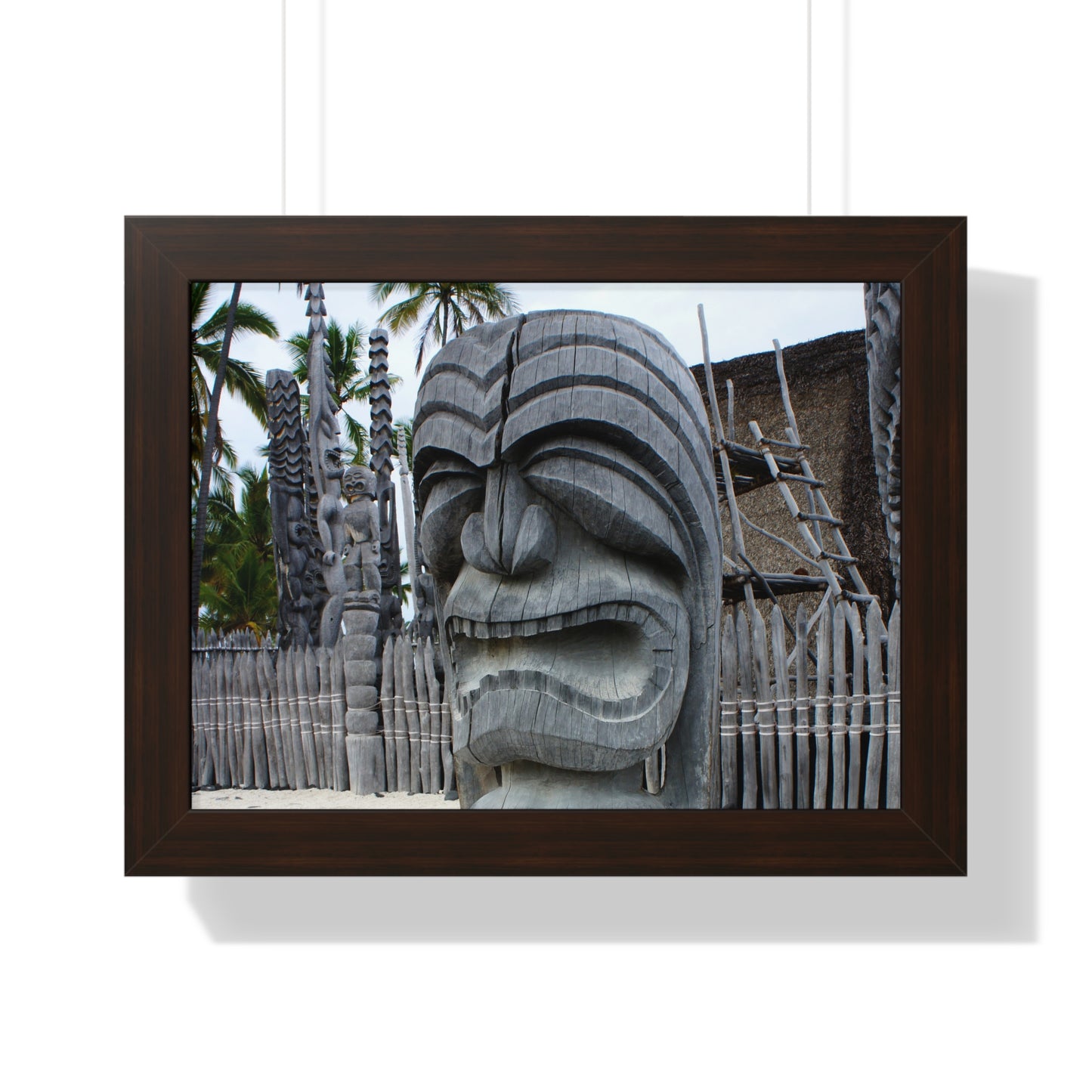 Fierce Guardian - Framed Horizontal Poster