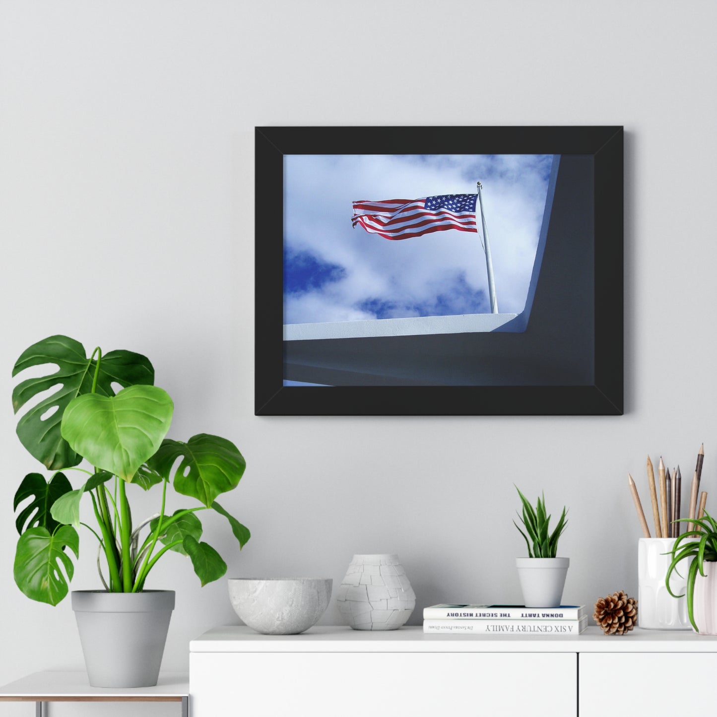 In Solemn Remembrance - Framed Horizontal Poster