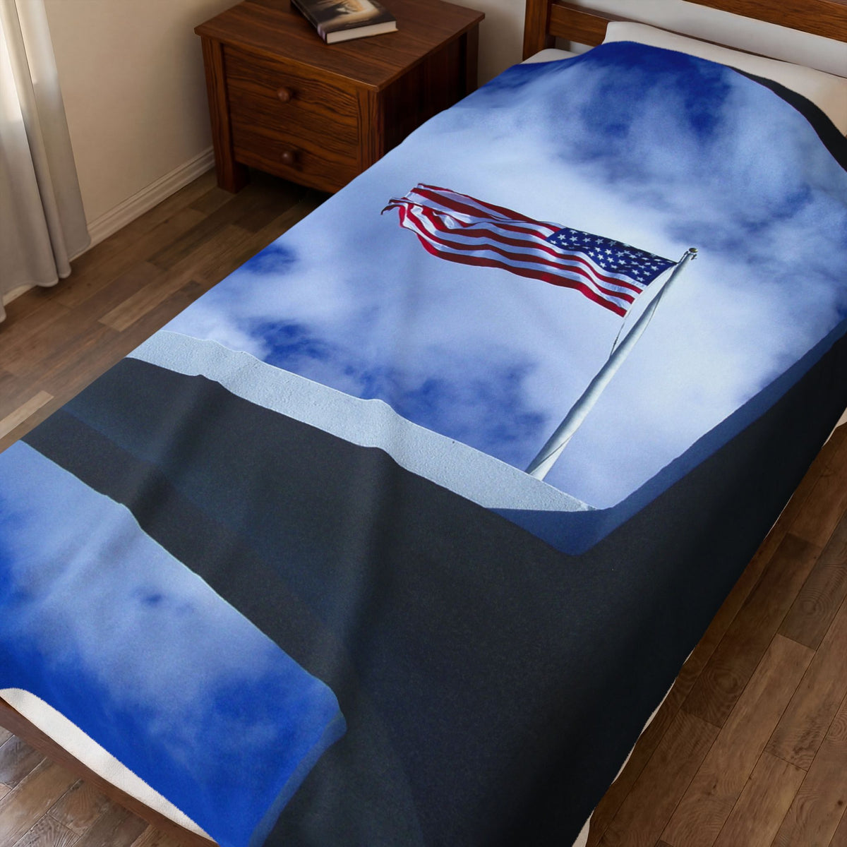 In Solemn Remembrance - Velveteen Plush Blanket ( 30"x40", 50"x60", 60"x80" )