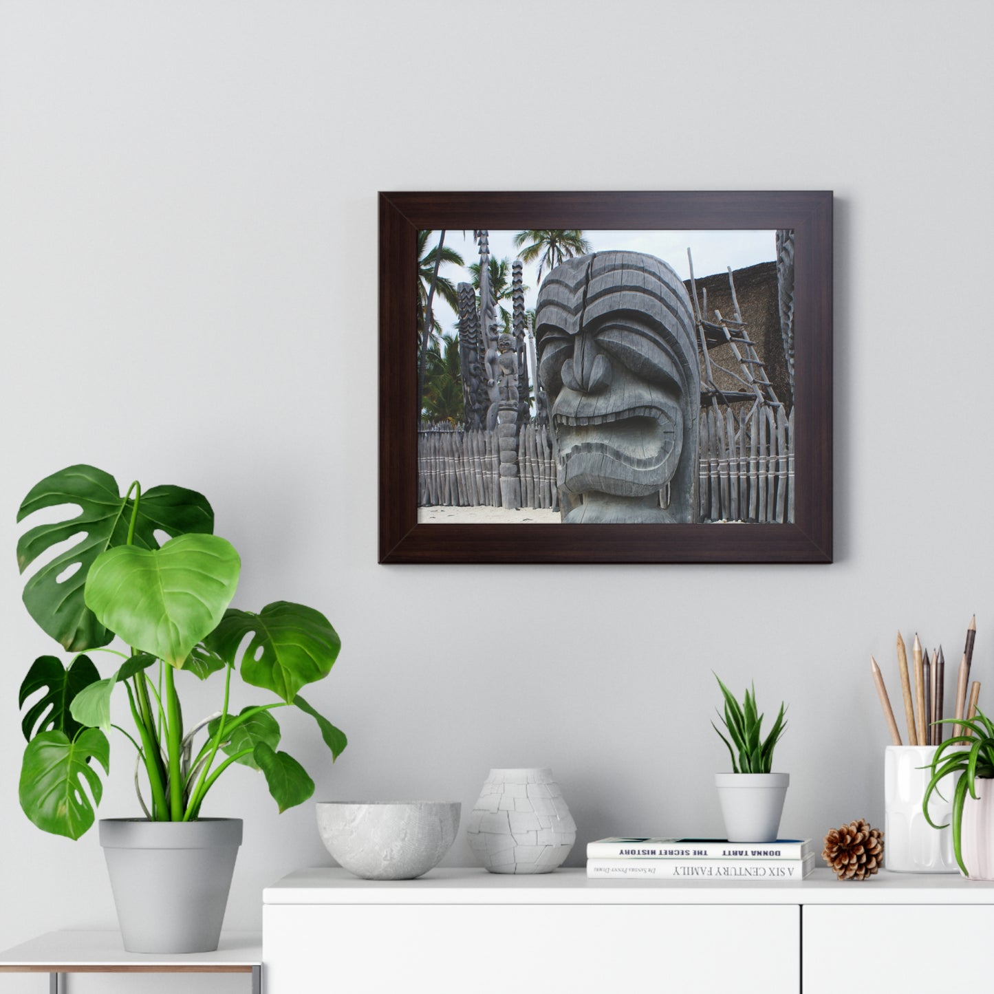 Fierce Guardian - Framed Horizontal Poster