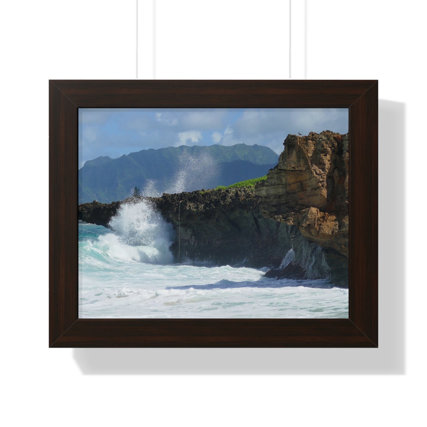 Rockin Surfer's Rope - Framed Horizontal Poster