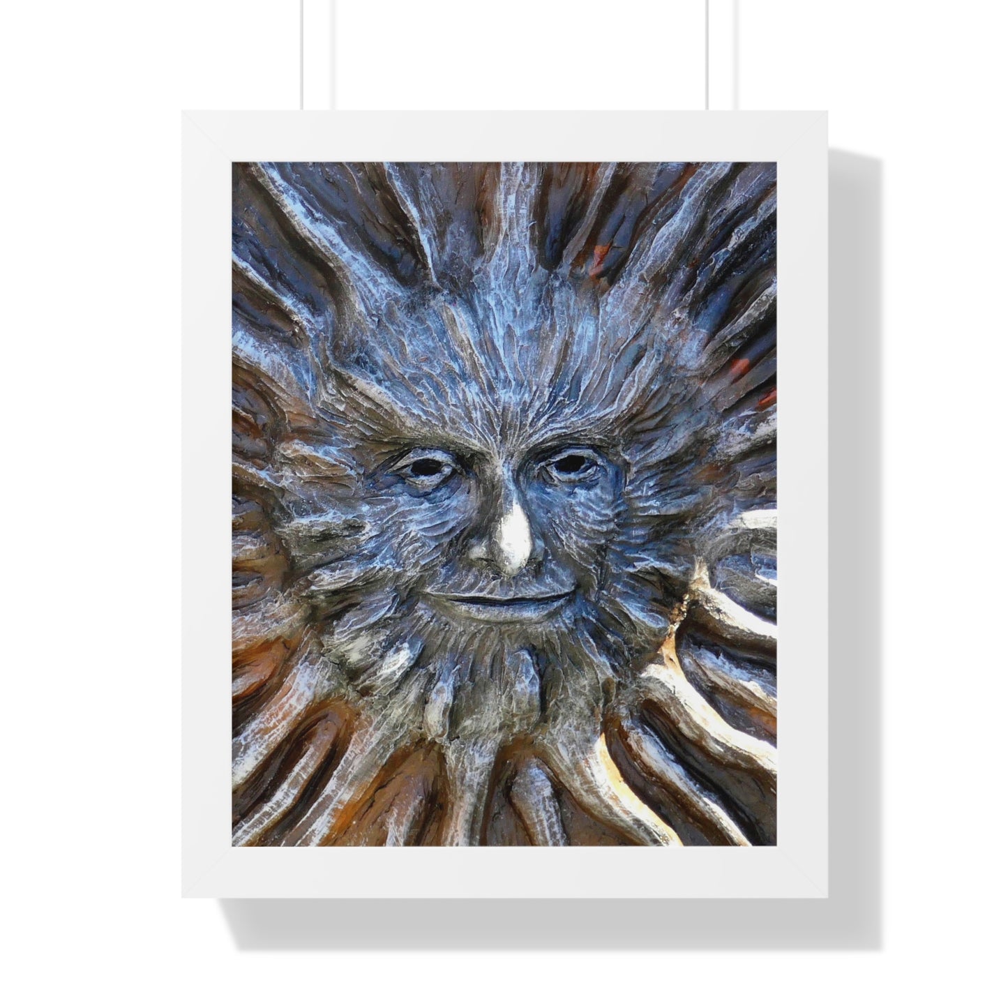 Sun God - Framed Vertical Poster