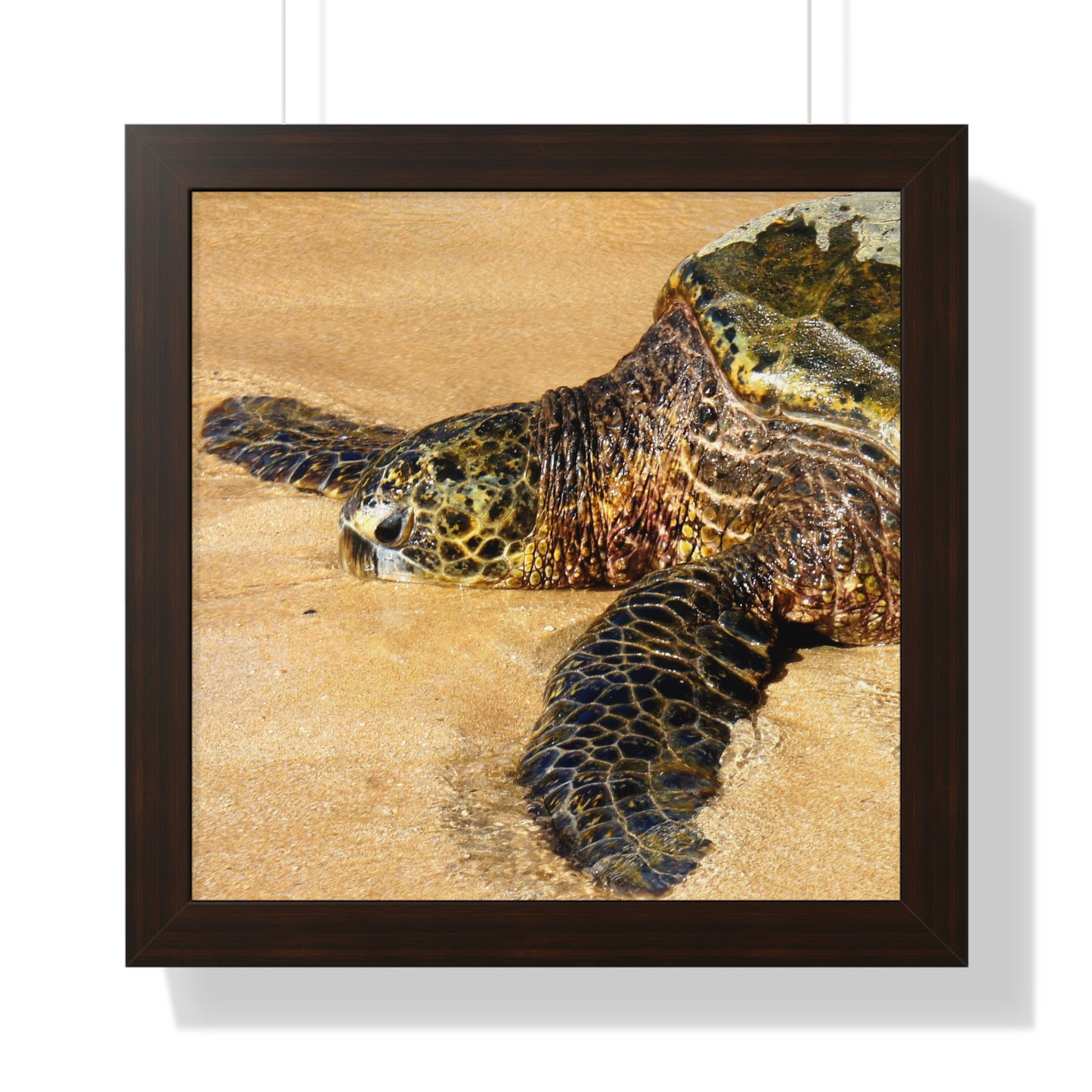 Glistening Journey - Framed Vertical Poster