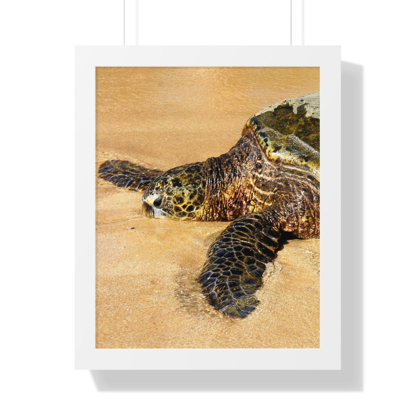 Glistening Journey - Framed Vertical Poster