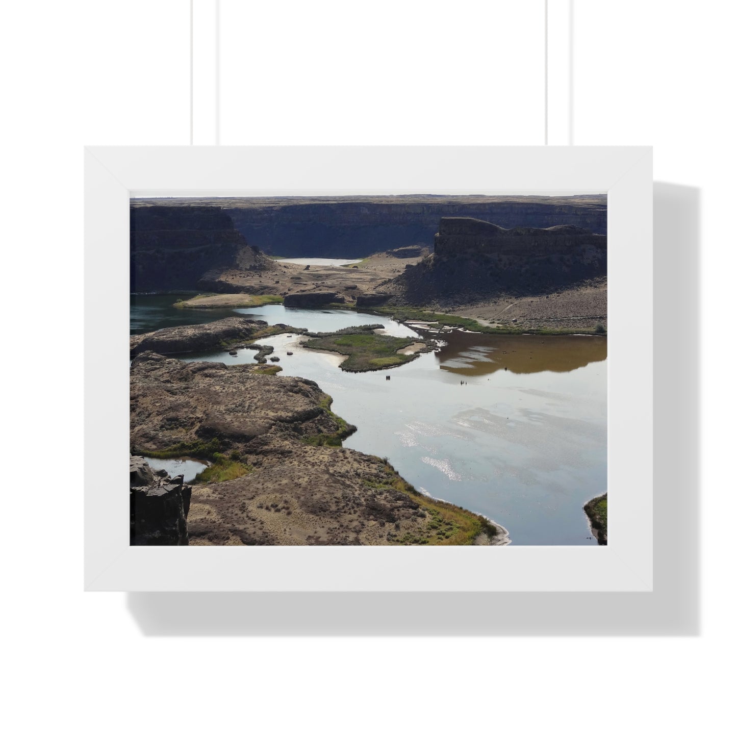 Reminisce of Ancient Thunder - Framed Horizontal Poster