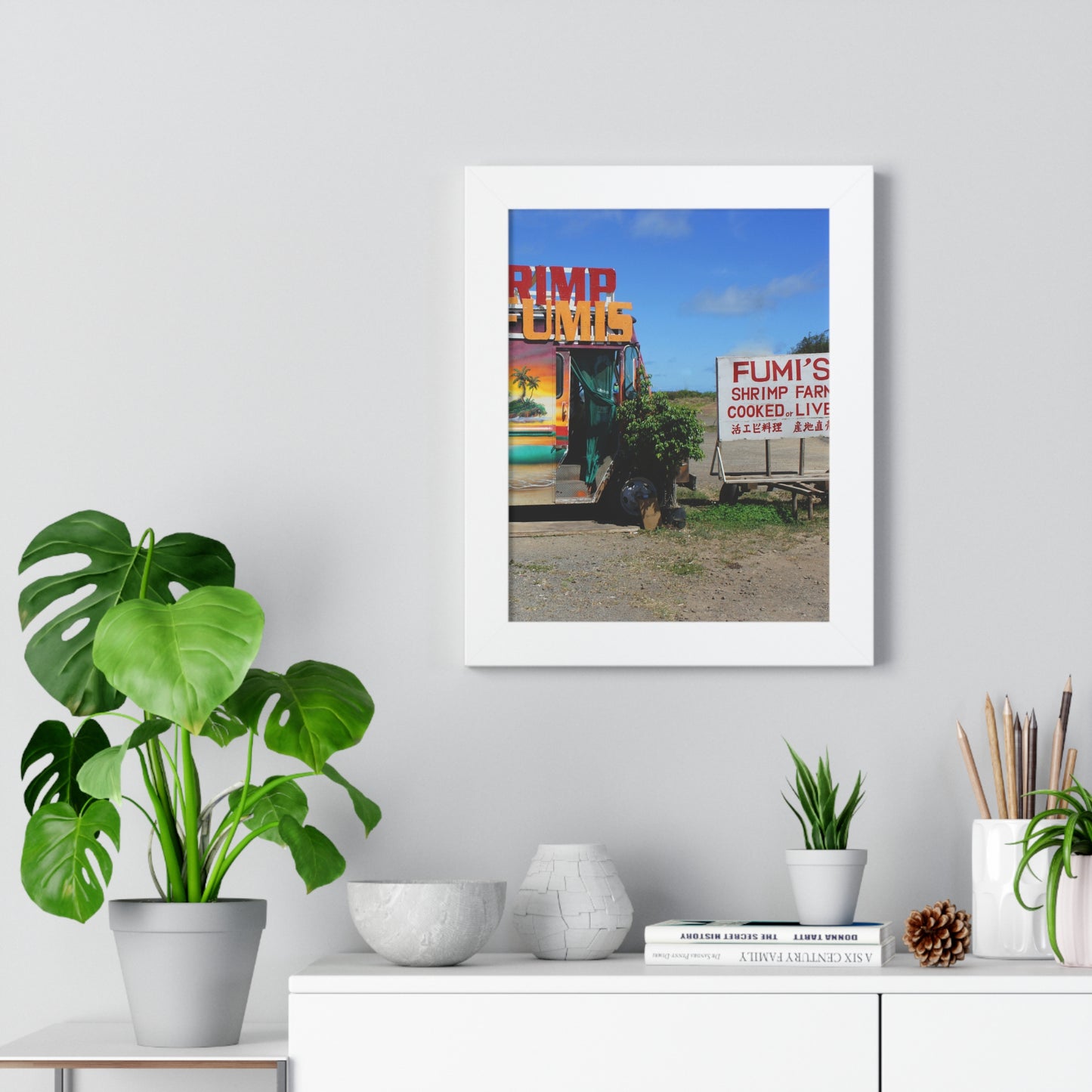 Kaulana Delights - Framed Vertical Poster