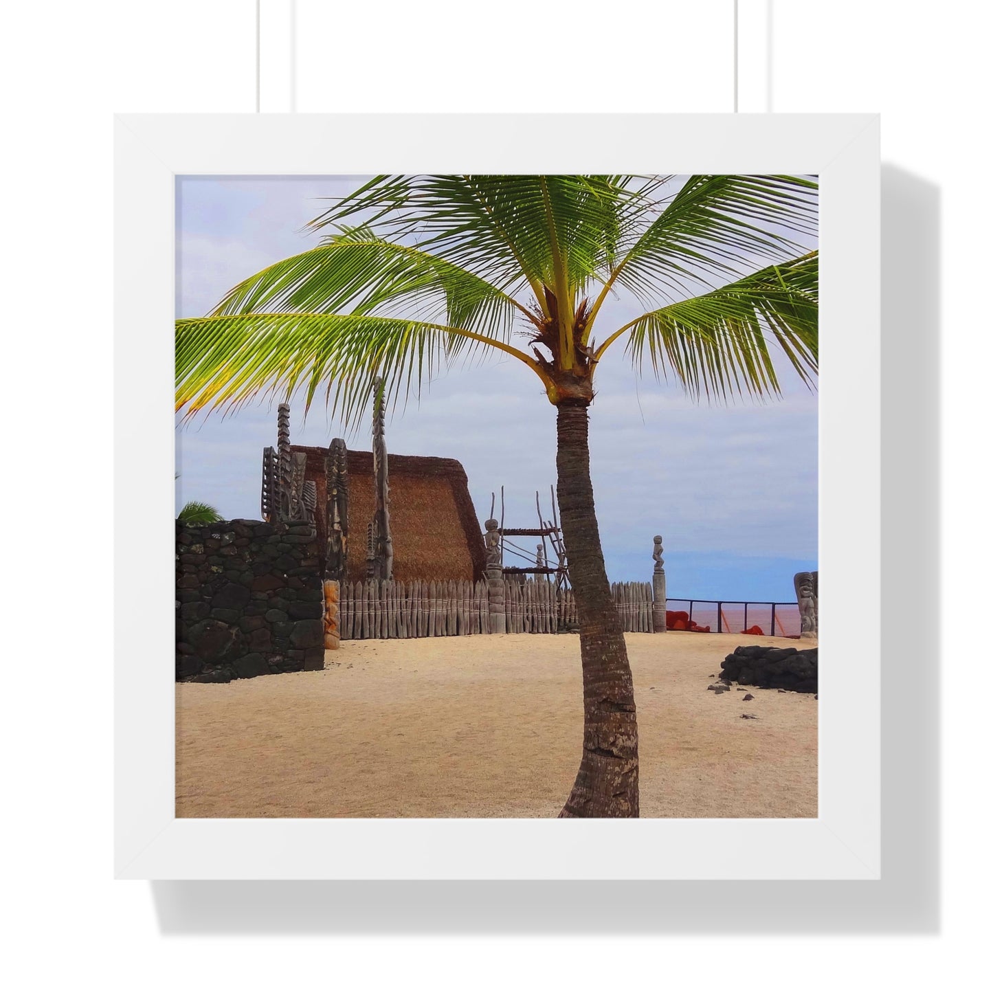 Florescence Hale O Keawe - Framed Vertical Poster