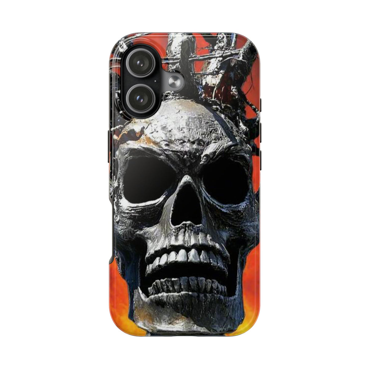 Skull Warrior Inferno Stare (v1) - Tough Phone Cases