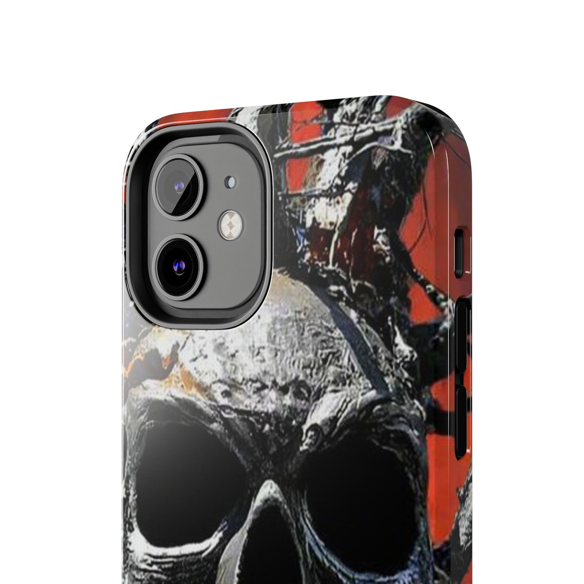 Skull Warrior Inferno Stare (v1) - Tough Phone Cases