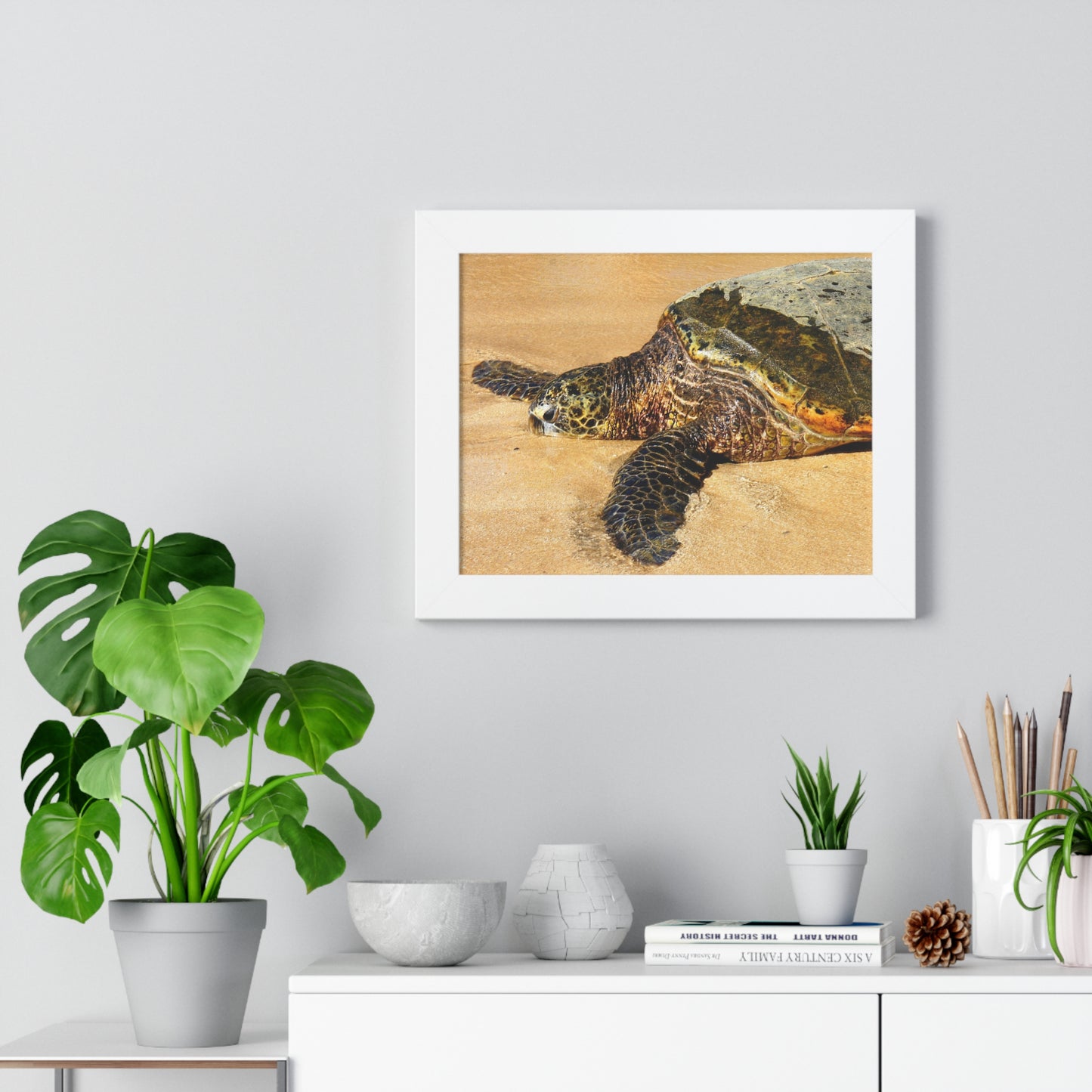 Glistening Journey - Framed Horizontal Poster