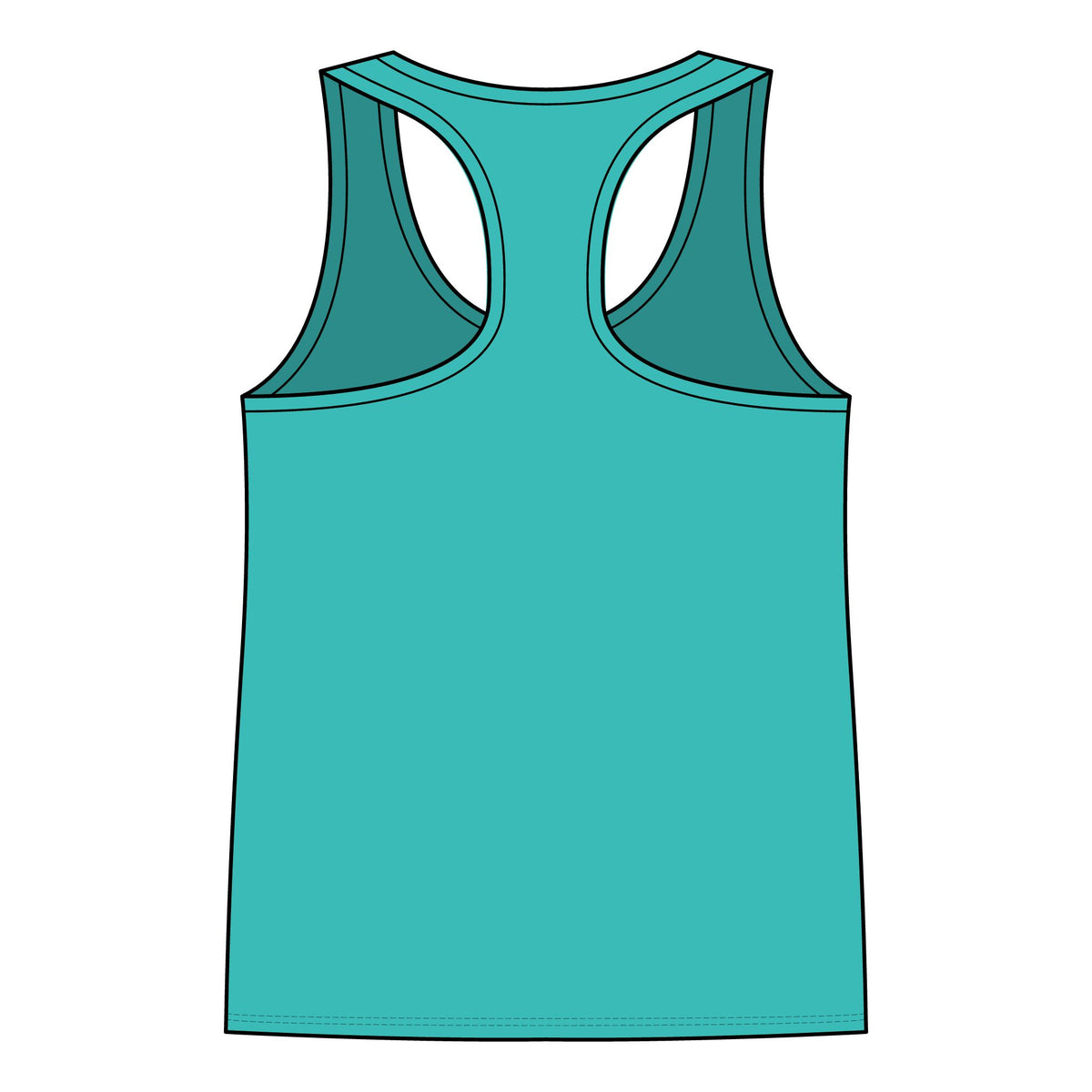 Great Throw - Women's Jersey Racerback Tank