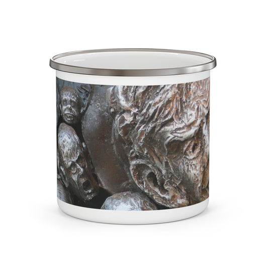Waiting For The King - Enamel Camping Mug 12oz